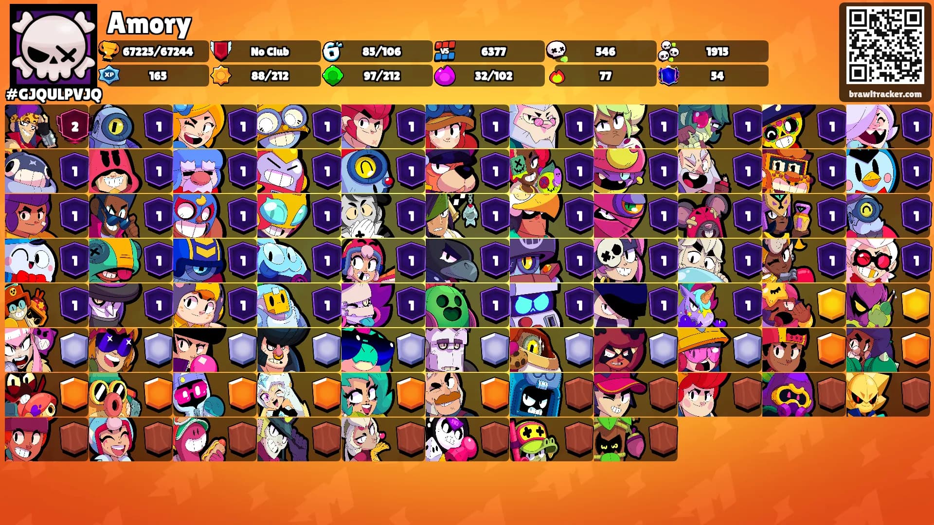 Amory's Ranks