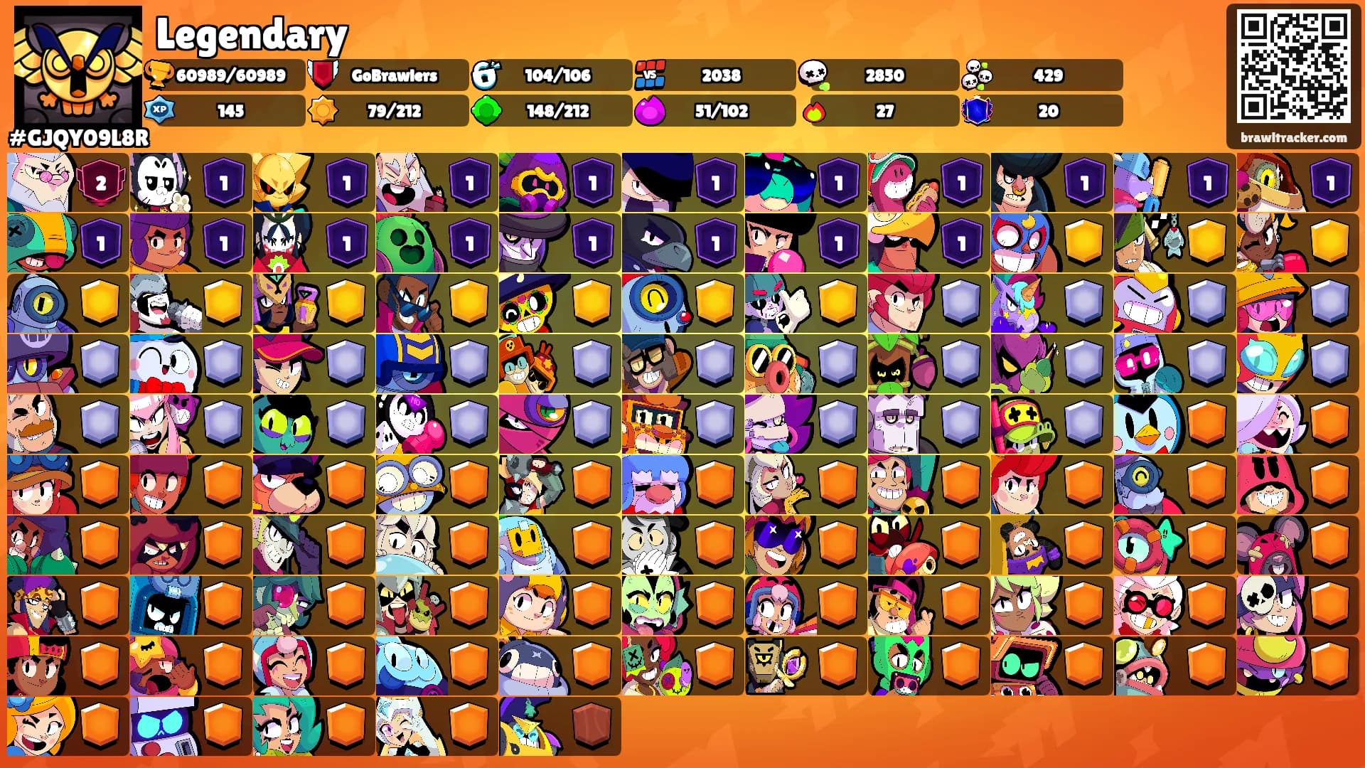Legendary's Ranks