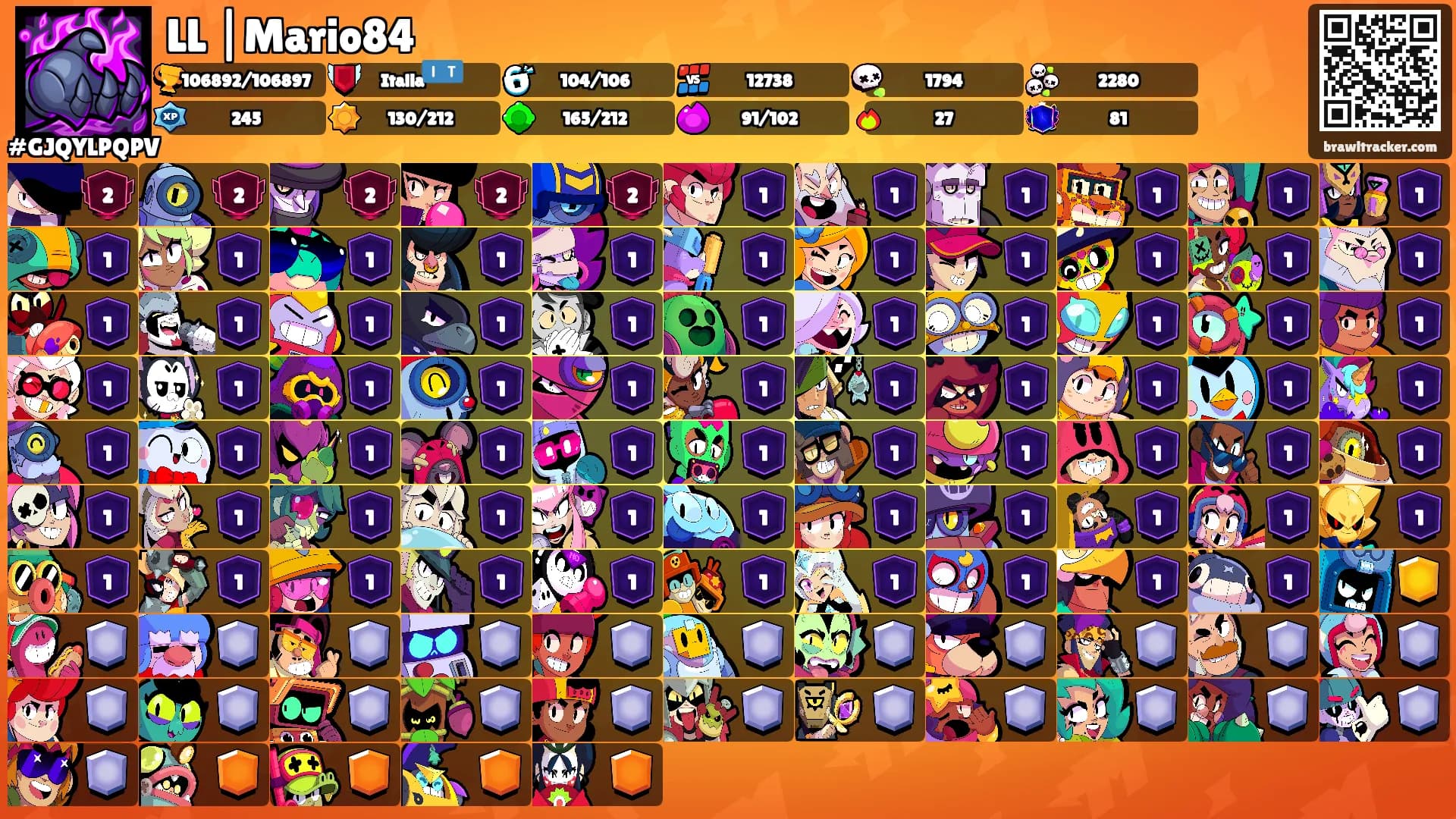 LL |Mario84's Ranks
