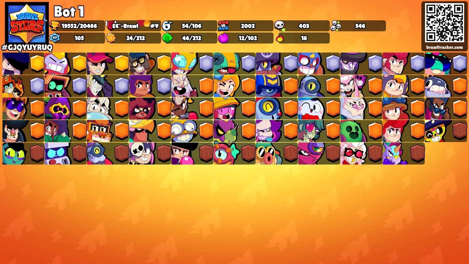 Bot 1's Ranks