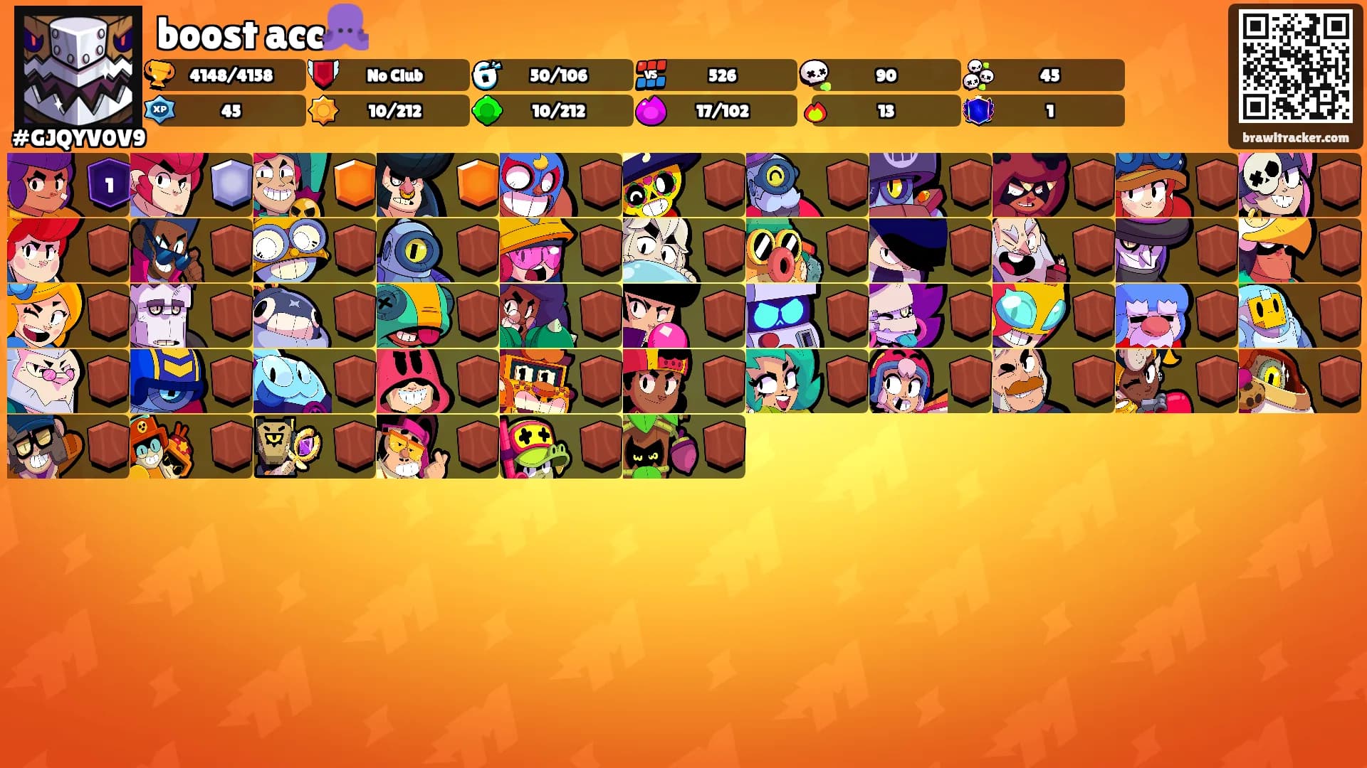 boost acc🐙's Ranks