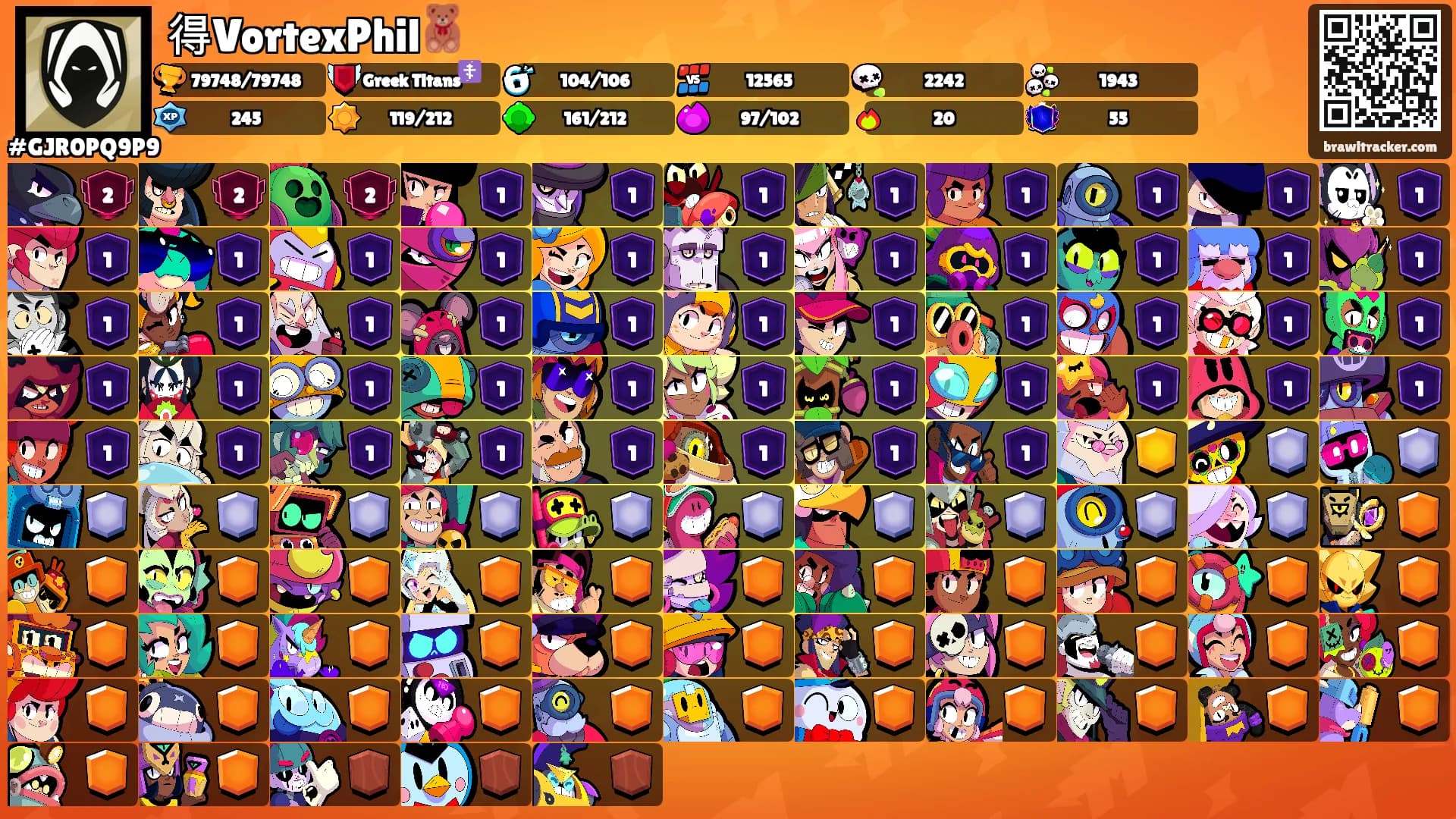 得VortexPhil🧸's Ranks