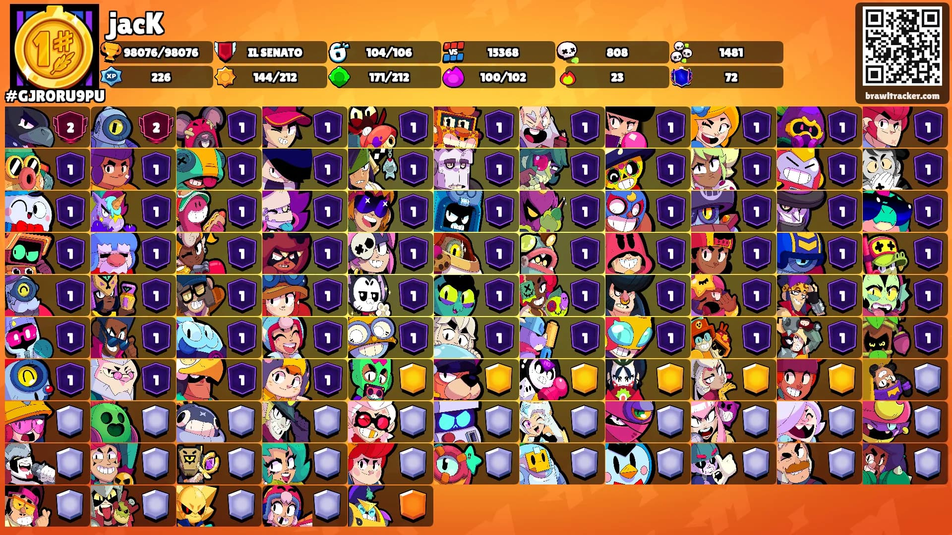 jacK's Ranks