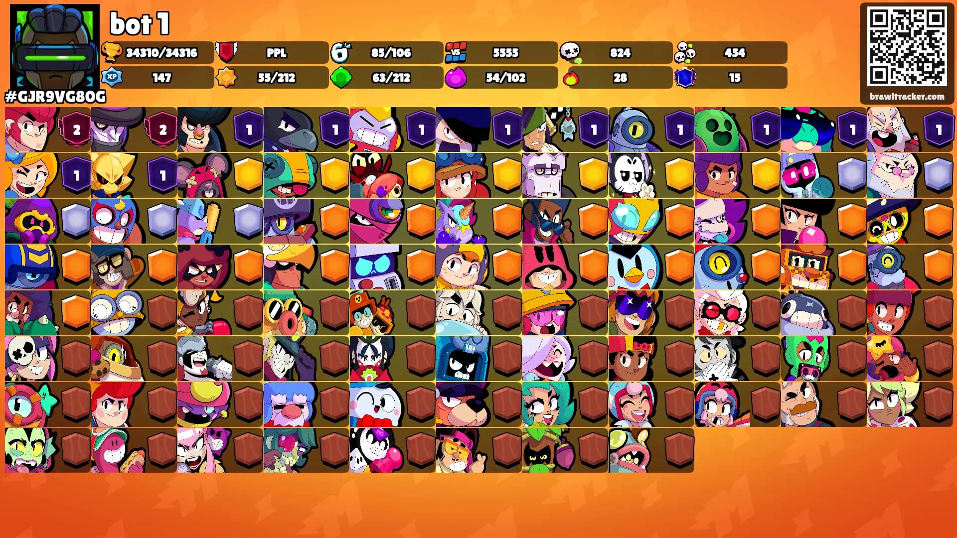 bot 1's Ranks
