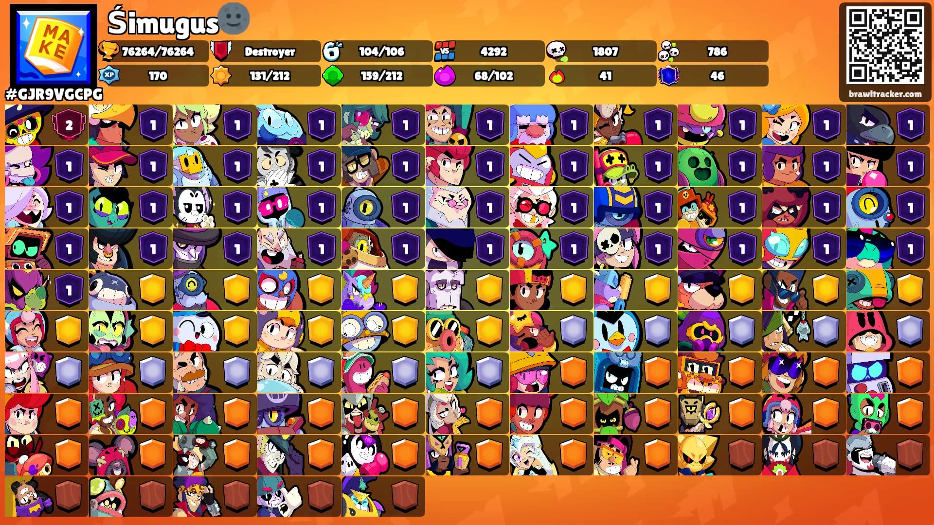 Śimugus🌚's Ranks