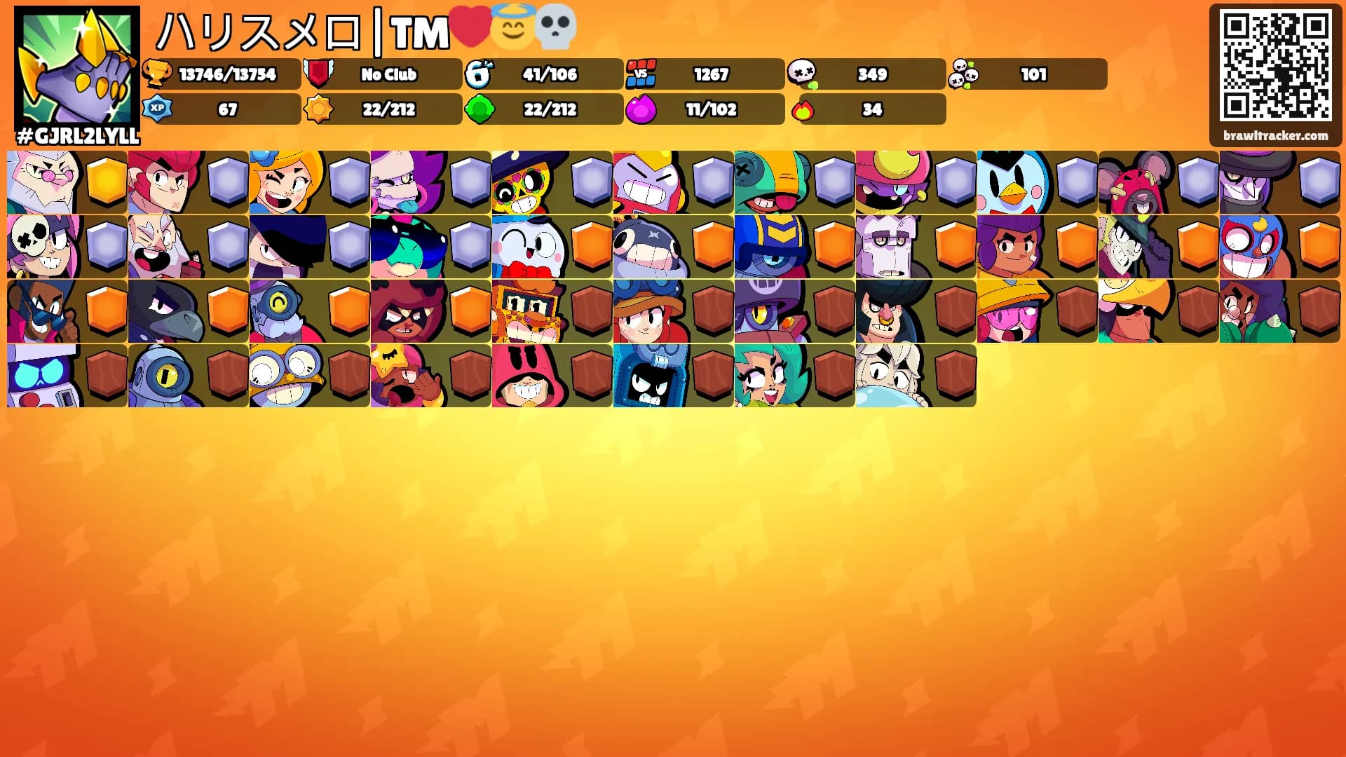 ハリスメロ|TM❤️😇💀's Ranks