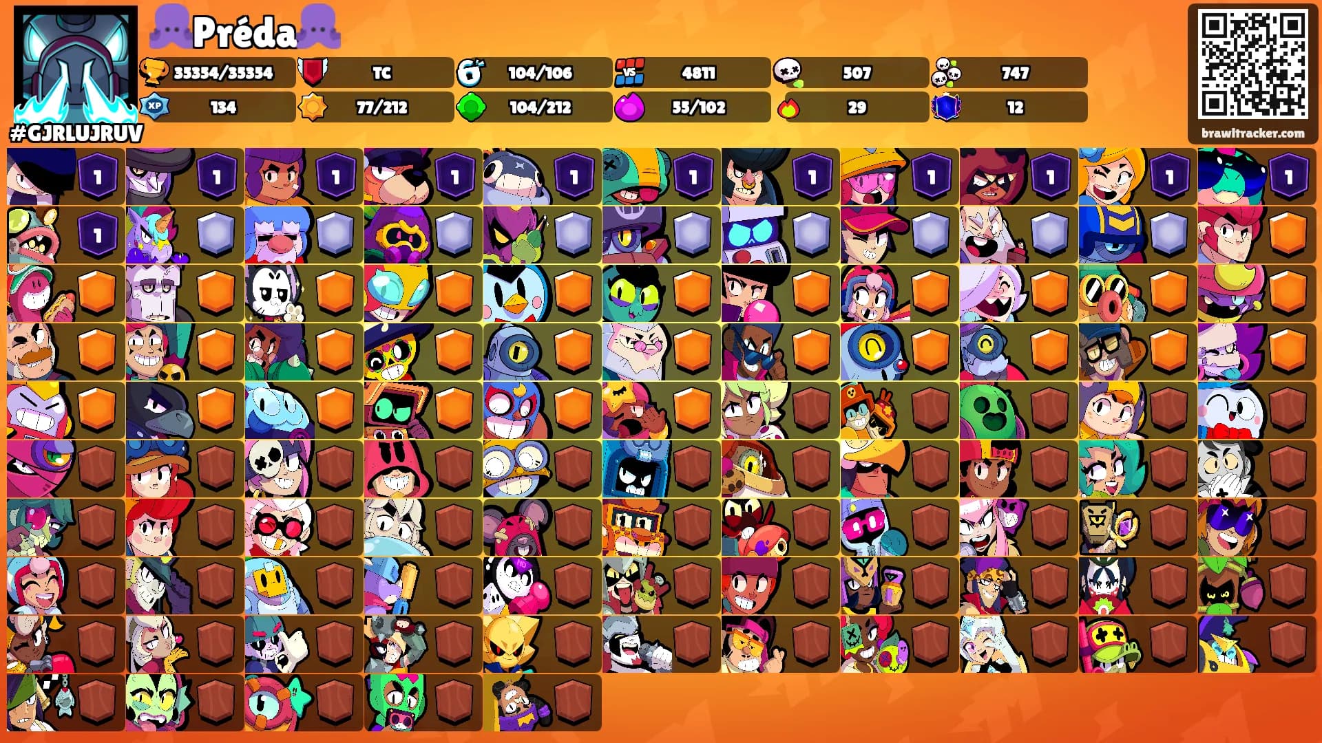 🐙Préda🐙's Ranks