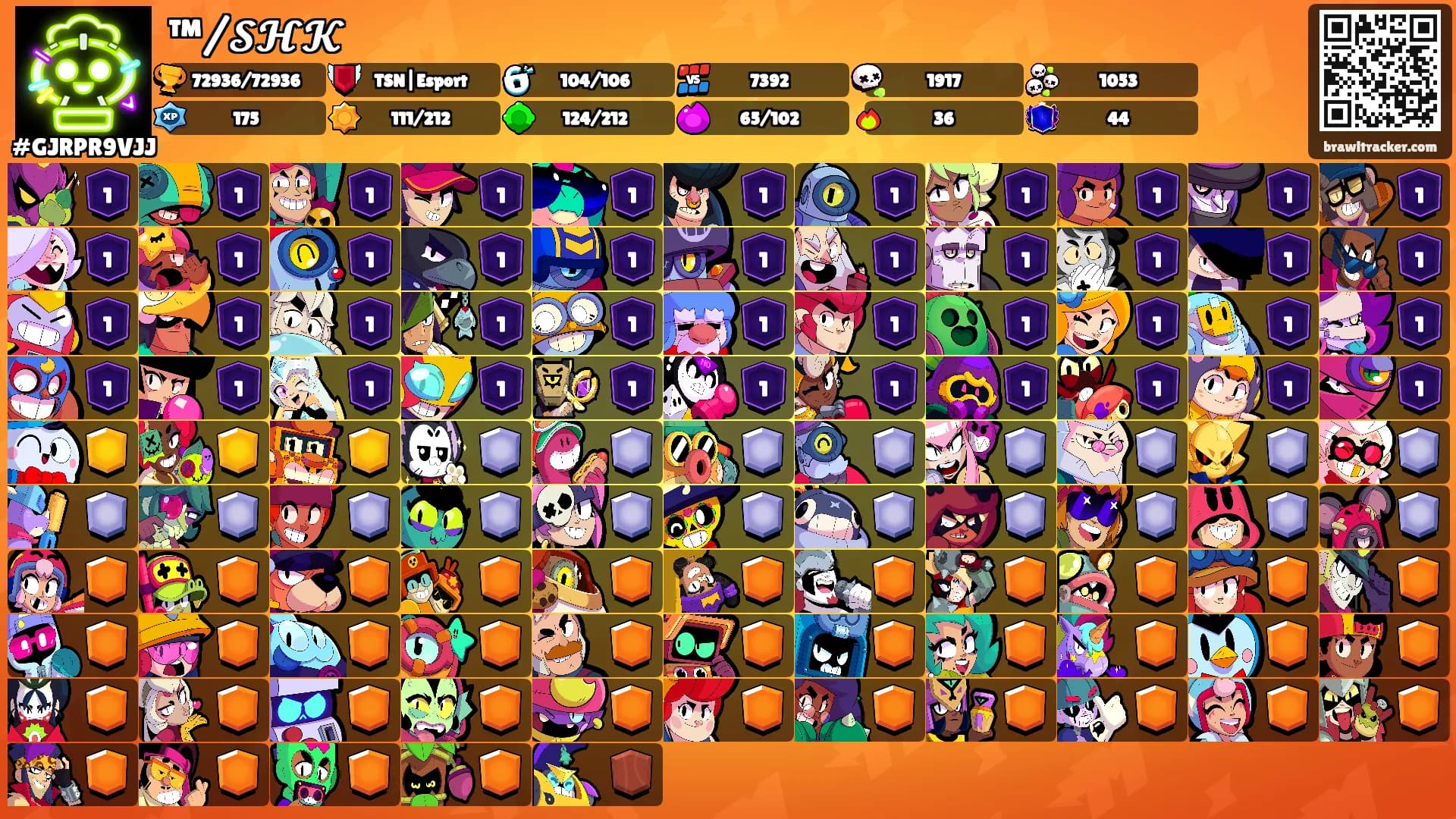 ™/𝓢𝓗𝓚's Ranks