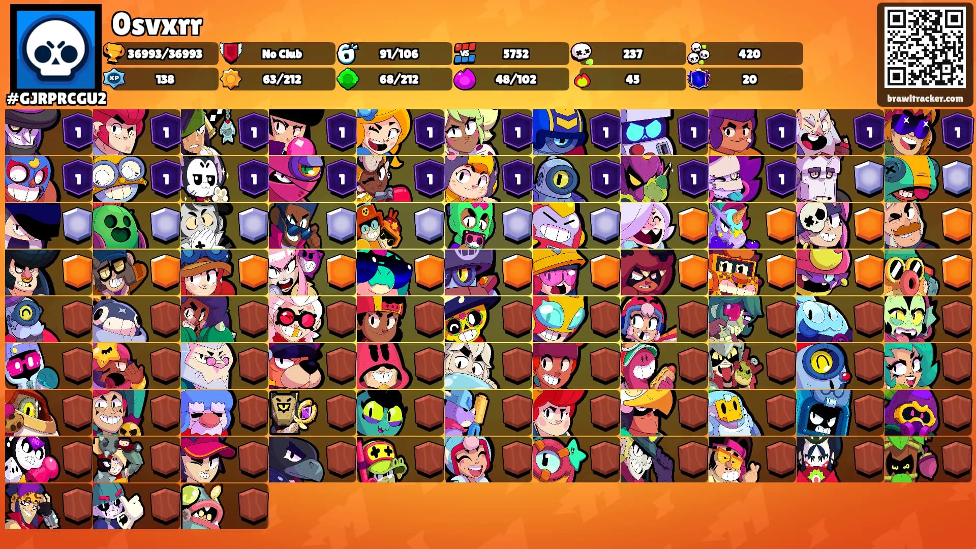 0svxrr's Ranks