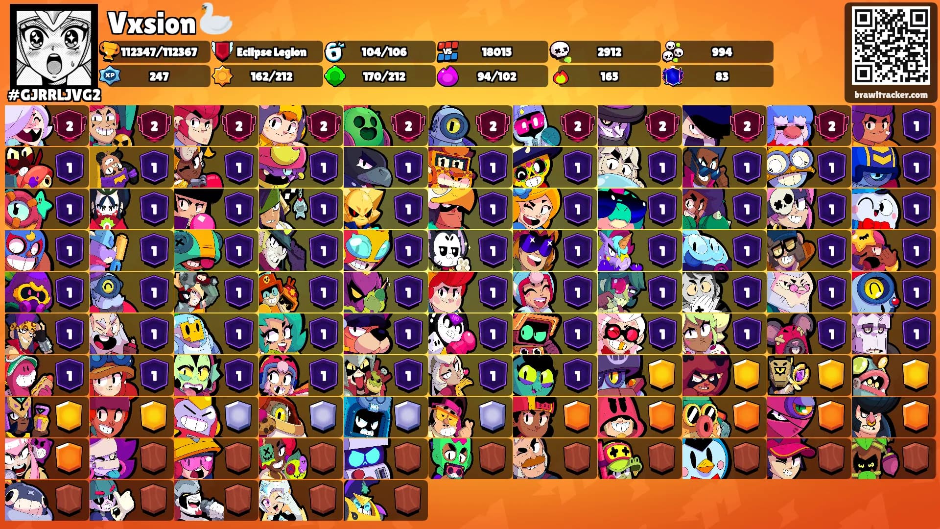 Vxsion 🦢's Ranks