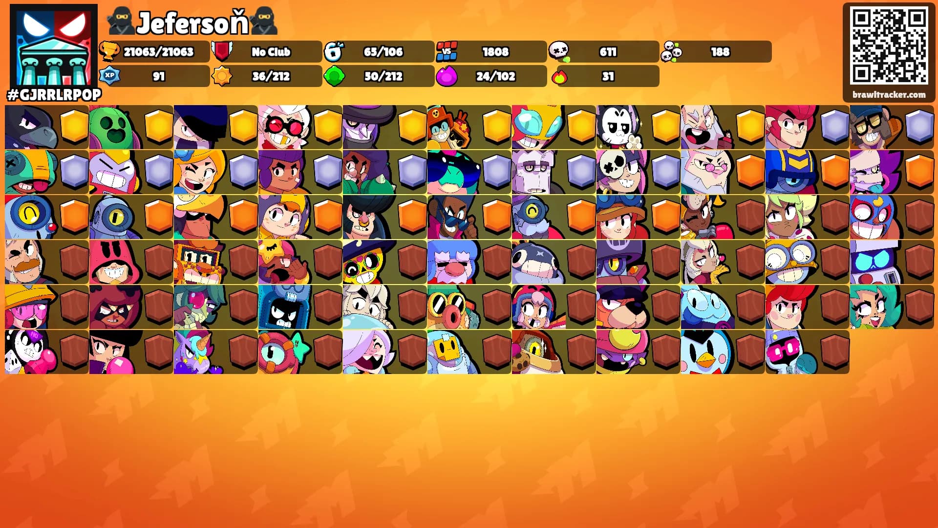 🥷Jefersoň🥷's Ranks