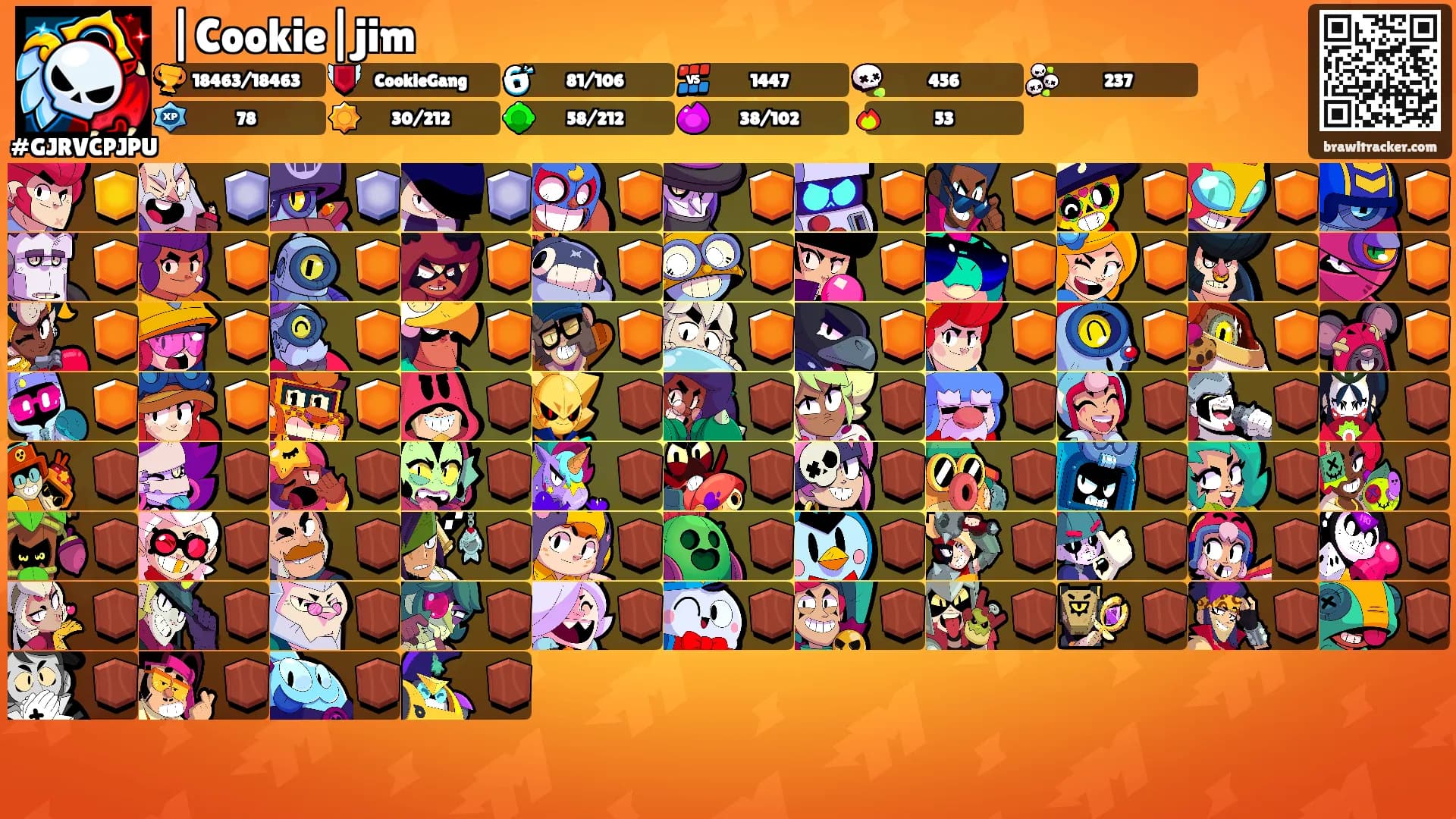 |Cookie|jim's Ranks