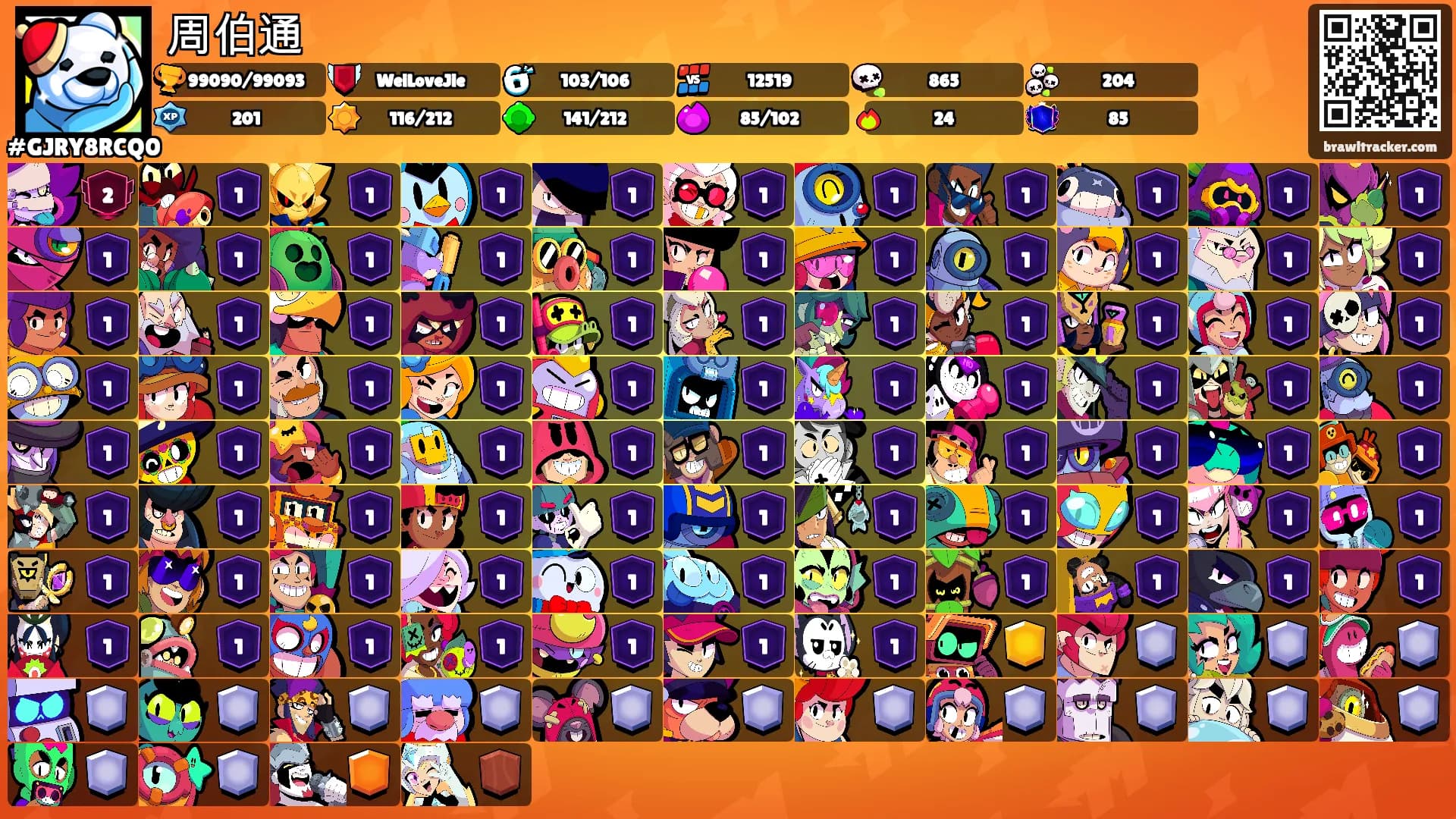 周伯通's Ranks