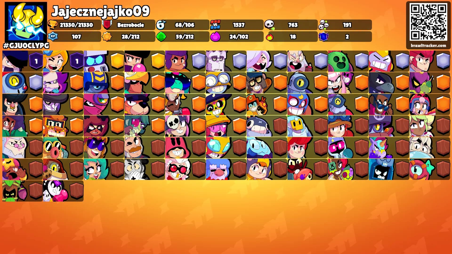 Jajecznejajko09's Ranks