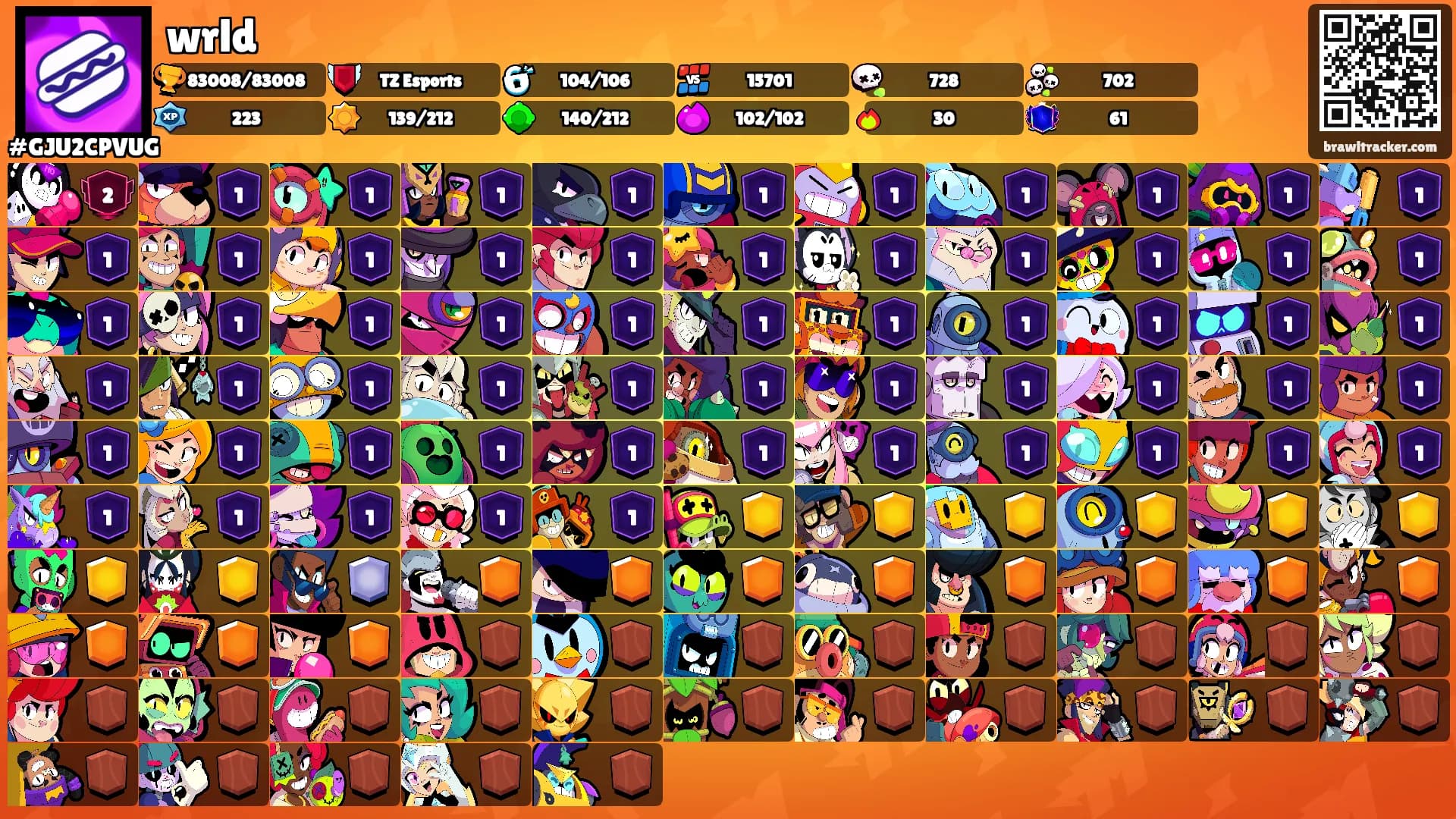 wrld's Ranks