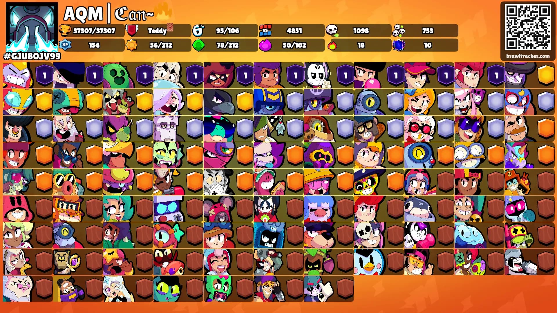 AQM|ℭ𝔞𝔫~🔥's Ranks