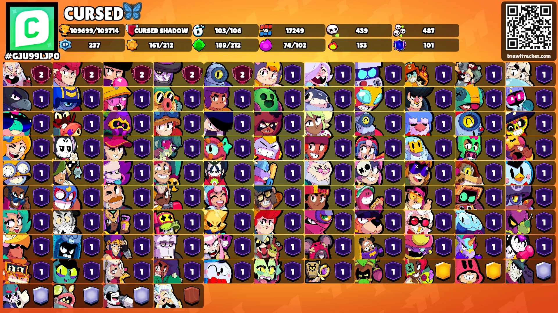 CURSED🦋's Ranks