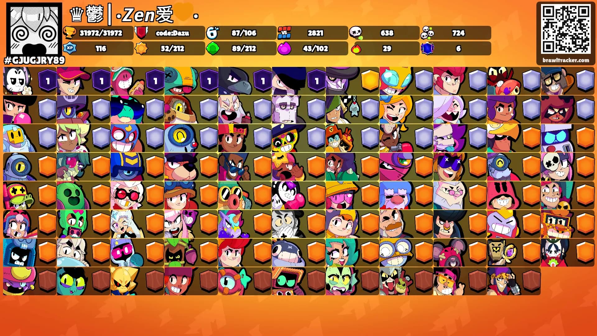 ♛鬱|•𝙕𝙚𝙣爱🧡•'s Ranks