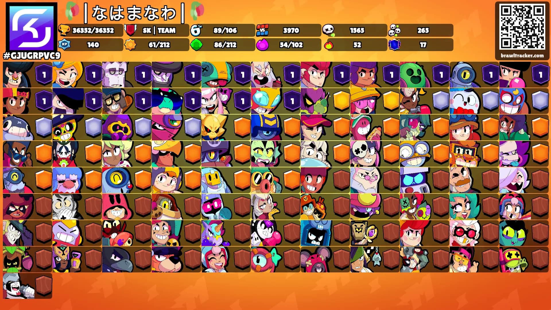 🥀|なはまなわ|🥀's Ranks