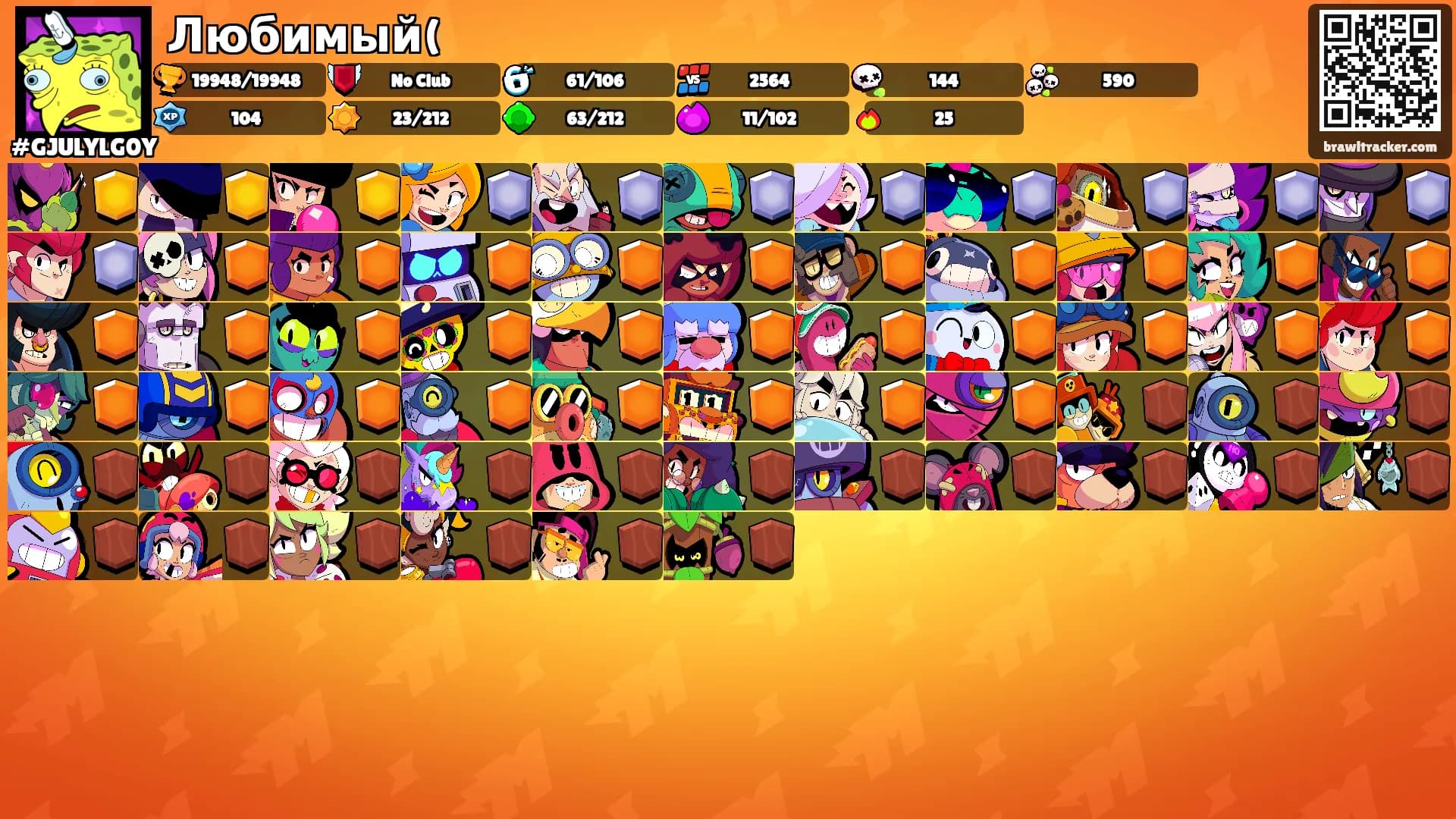 Любимый('s Ranks