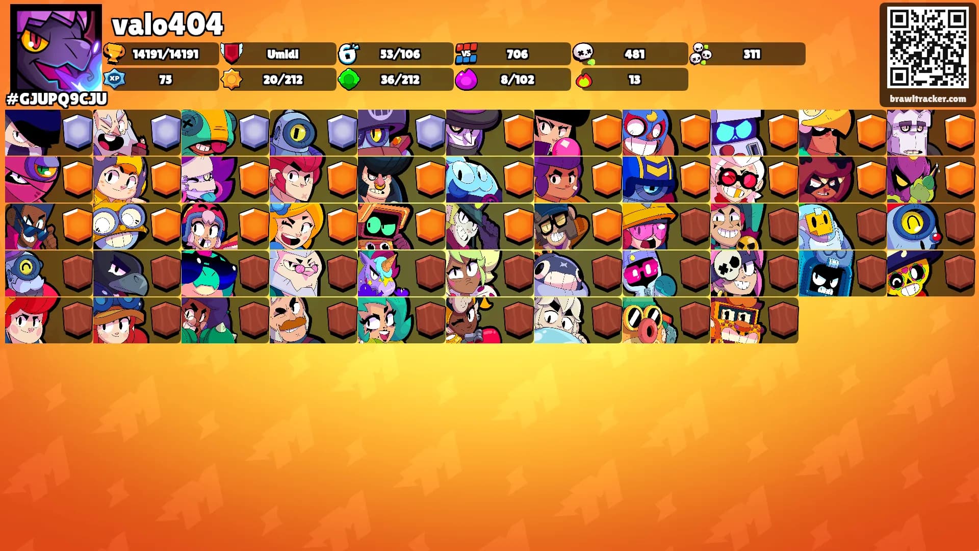 valo404's Ranks