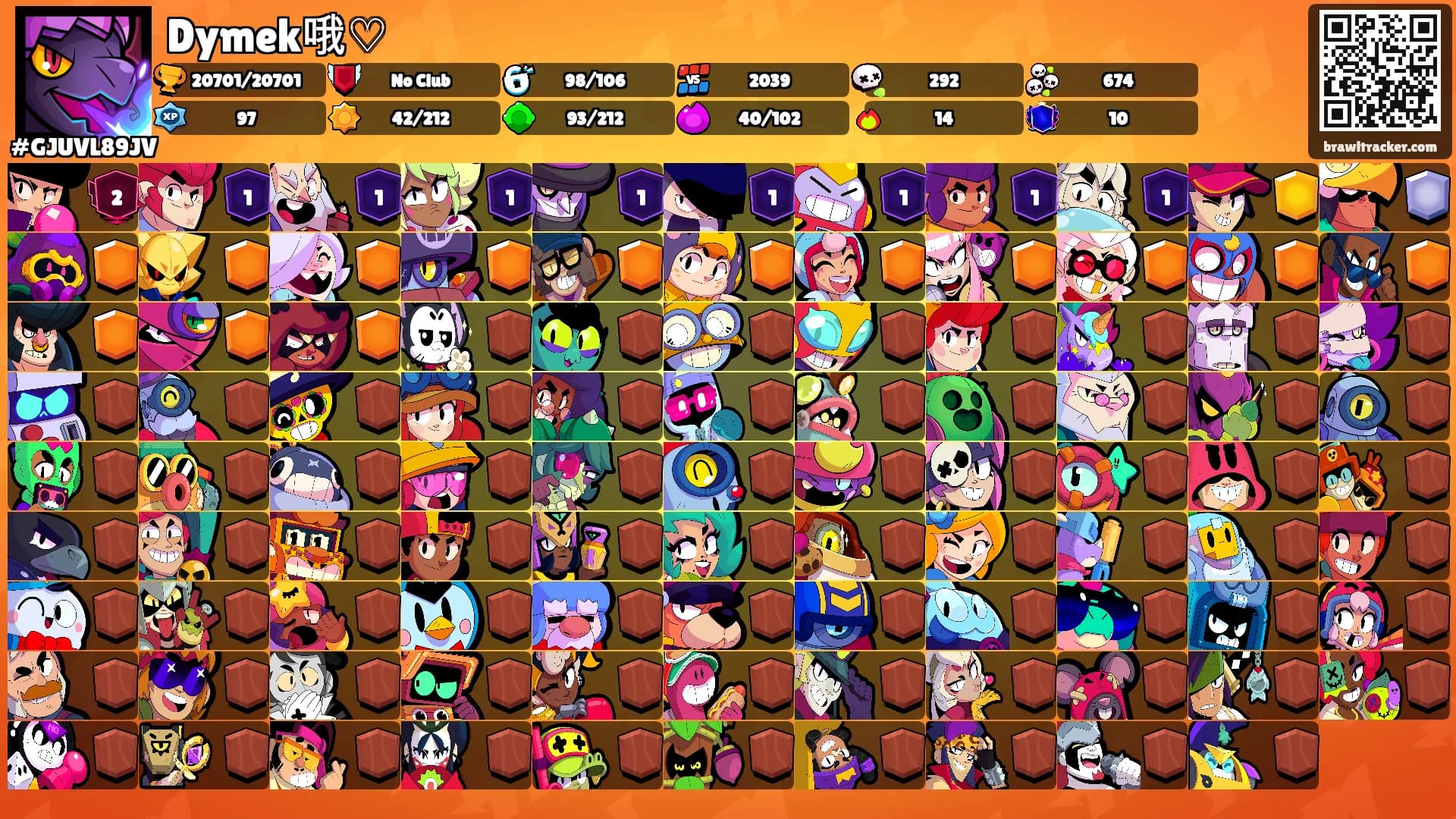 Dymek哦♡'s Ranks