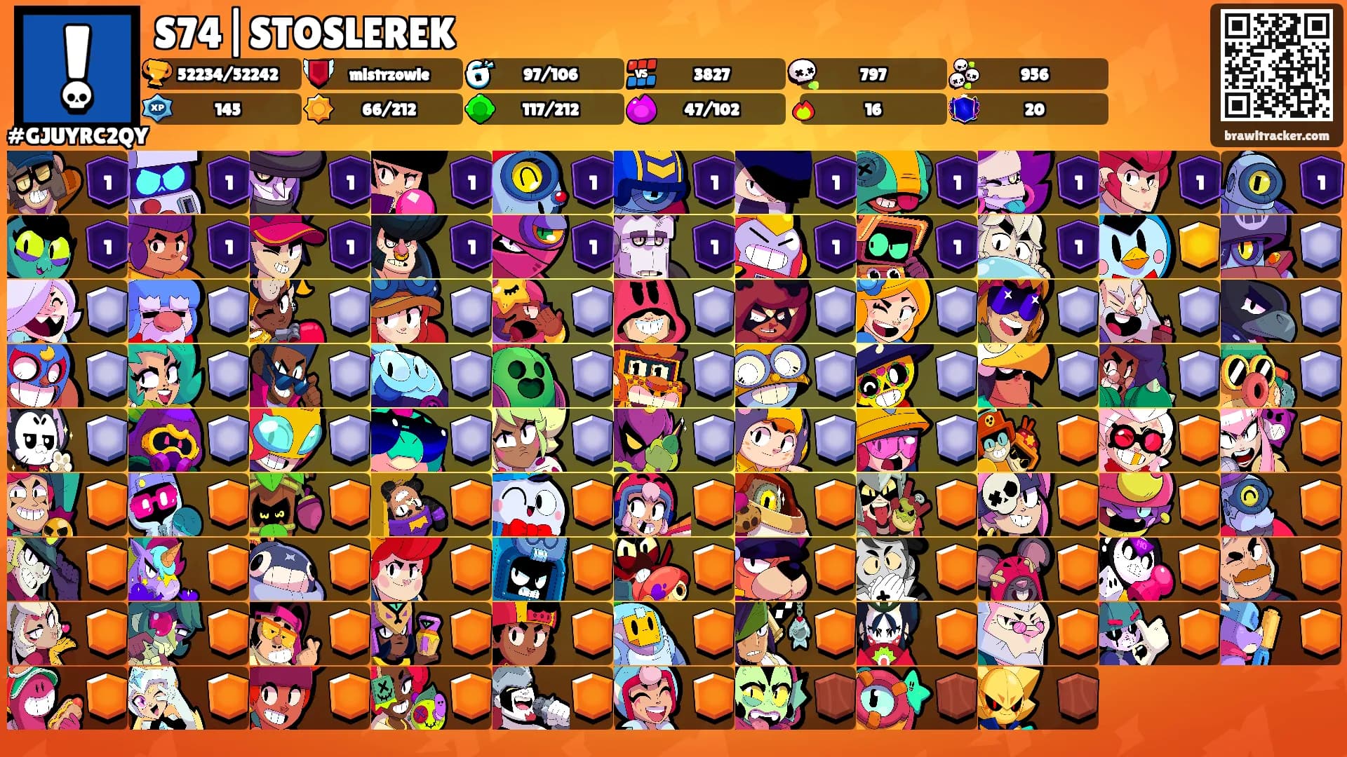 S74|STOSLEREK's Ranks