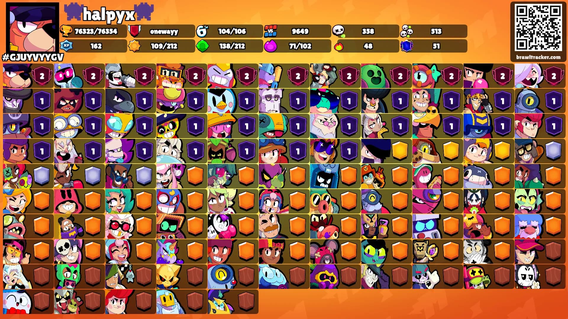 👾halpyx👾's Ranks