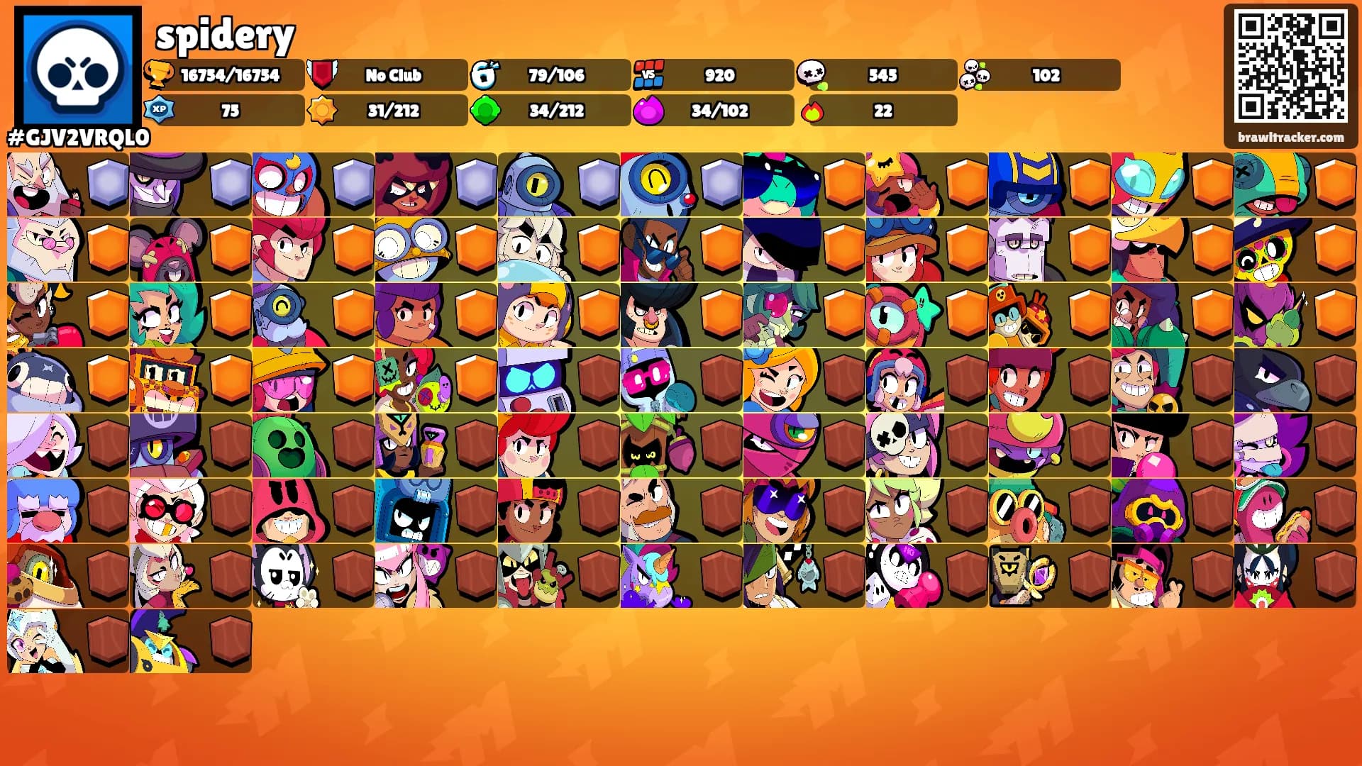 spidery's Ranks