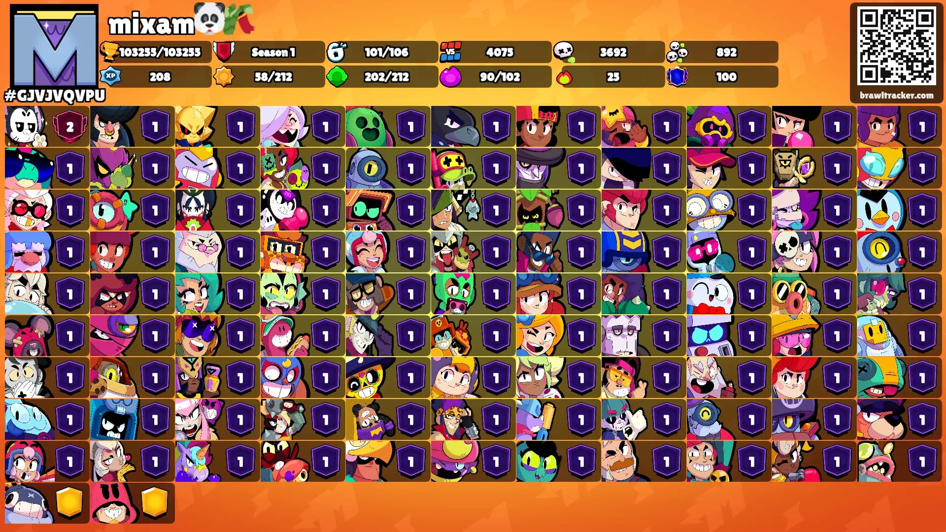 mixam🐼🎋's Ranks