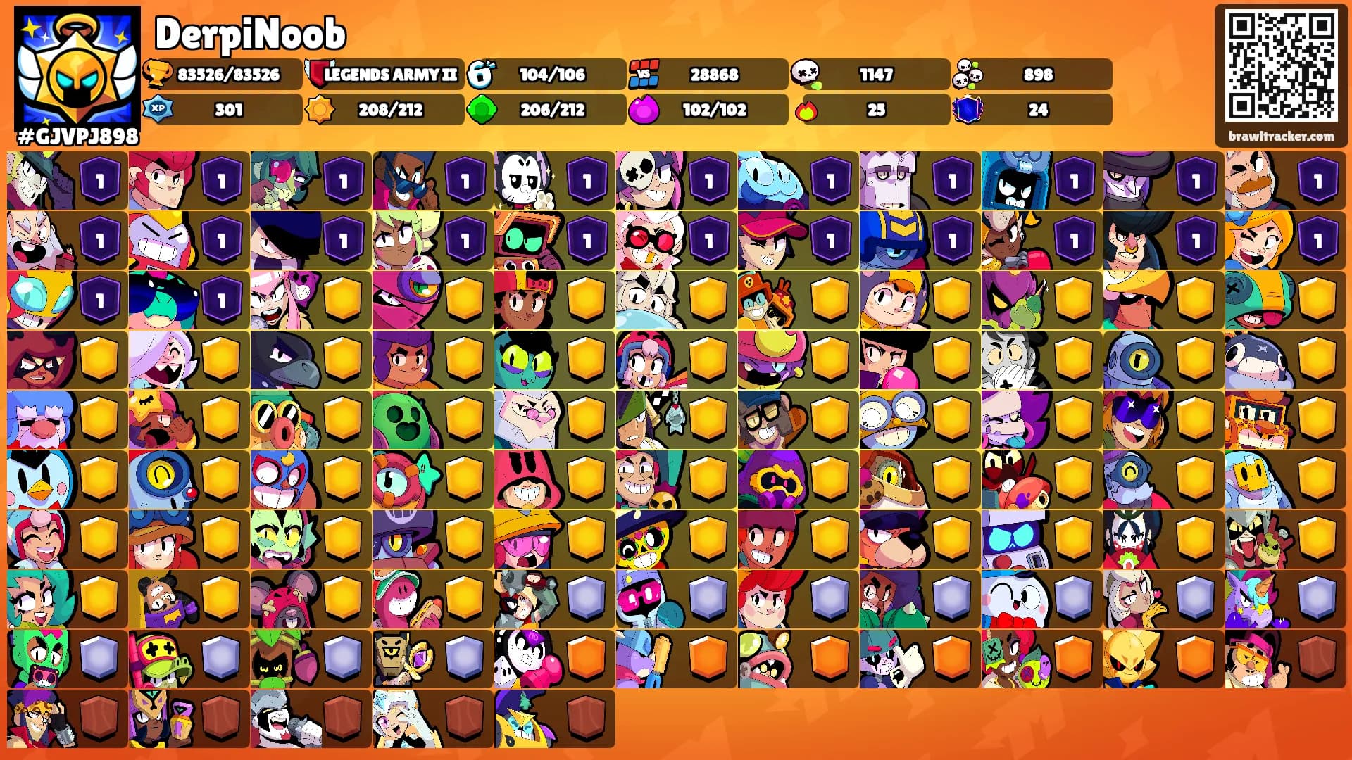 DerpiNoob's Ranks