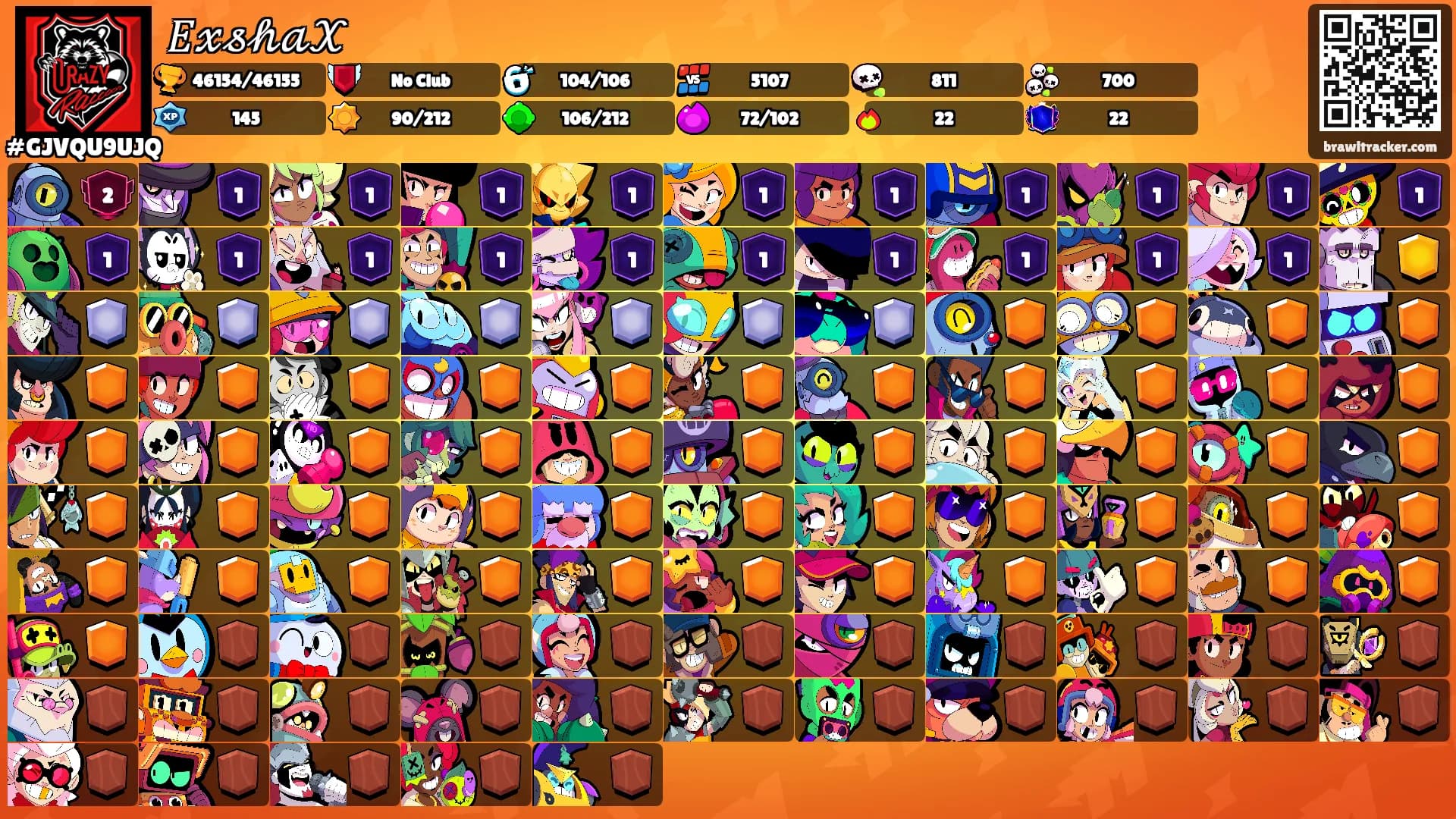𝐸𝓍𝓈𝒽𝒶𝒳's Ranks