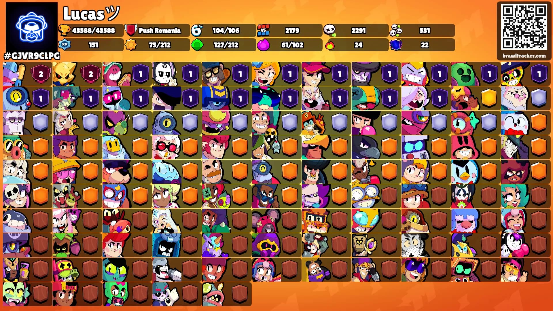 Lucasツ's Ranks