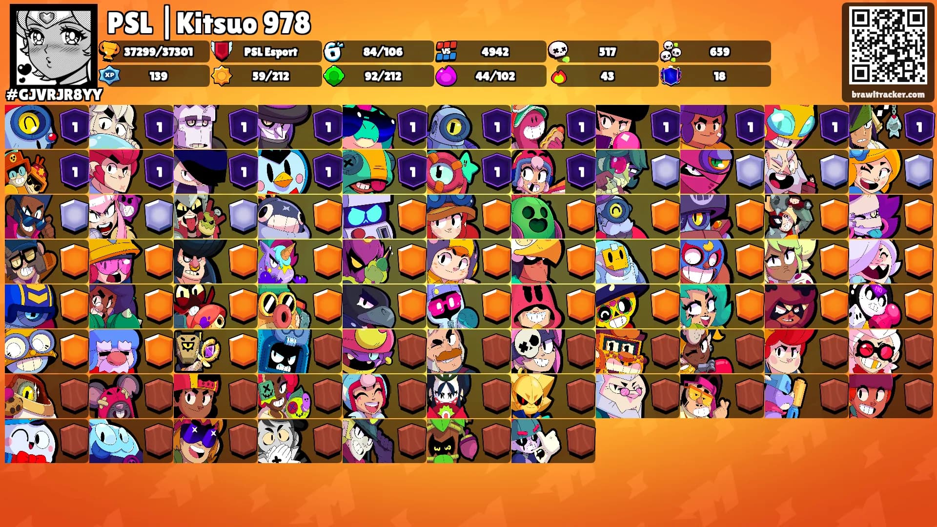 PSL |Kitsuo 978's Ranks