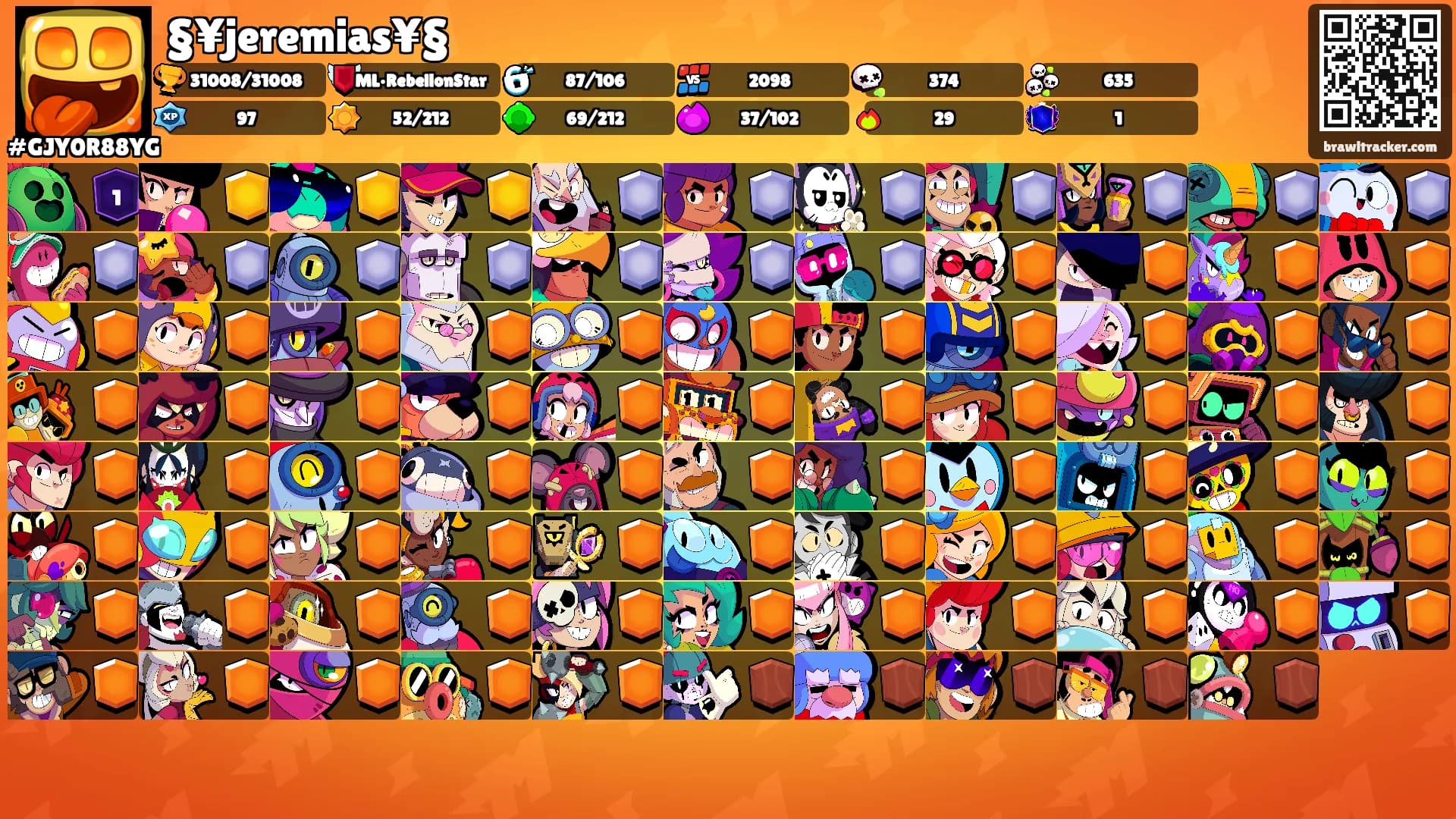 §¥jeremias¥§'s Ranks