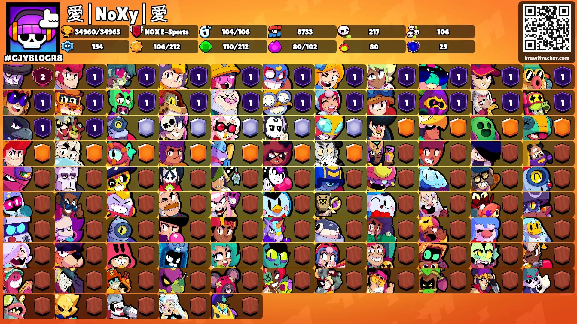 愛|NoXy|愛's Ranks