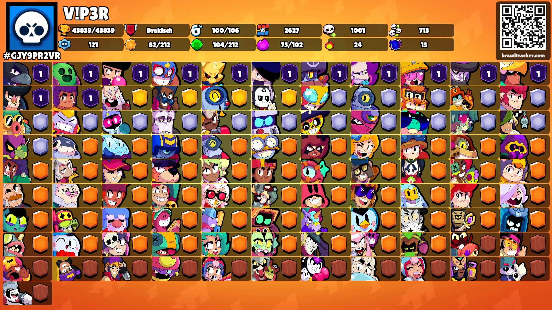 V!P3R's Ranks