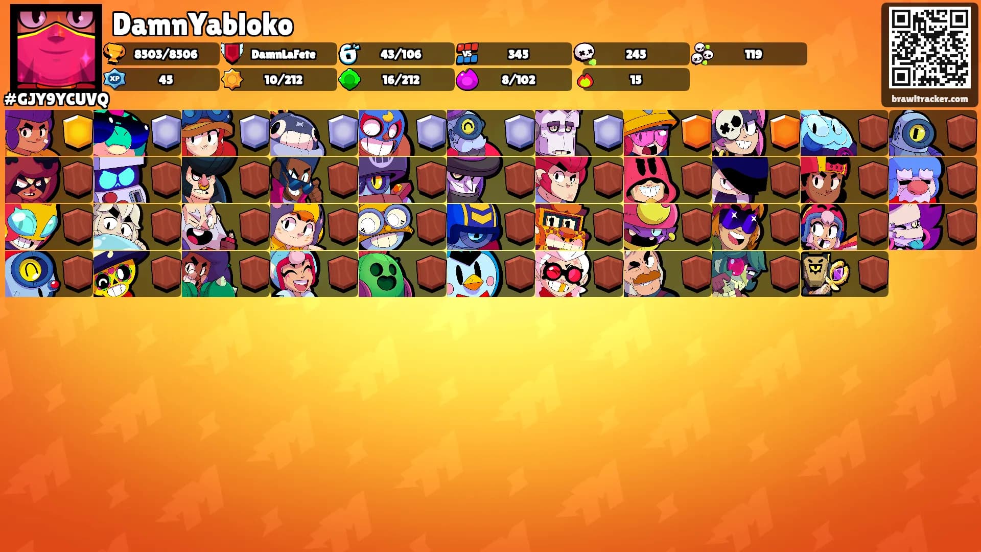 DamnYabloko's Ranks