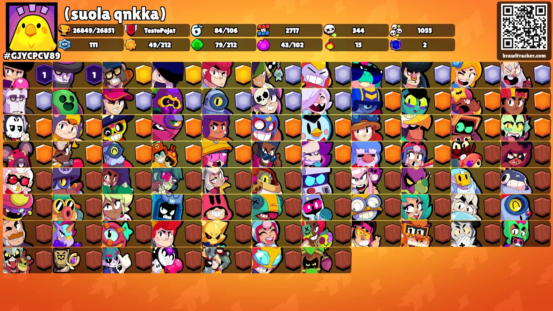 (suola qnkka)'s Ranks