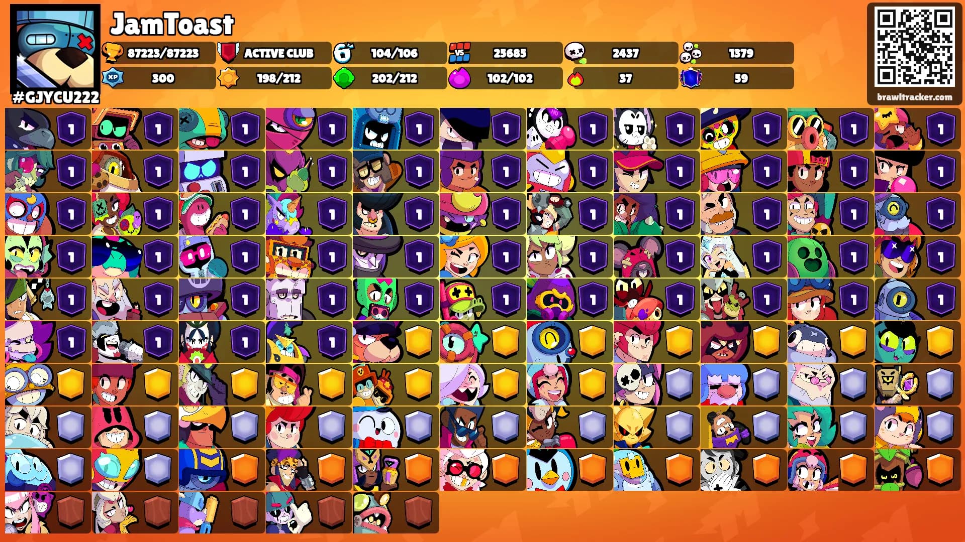 JamToast's Ranks