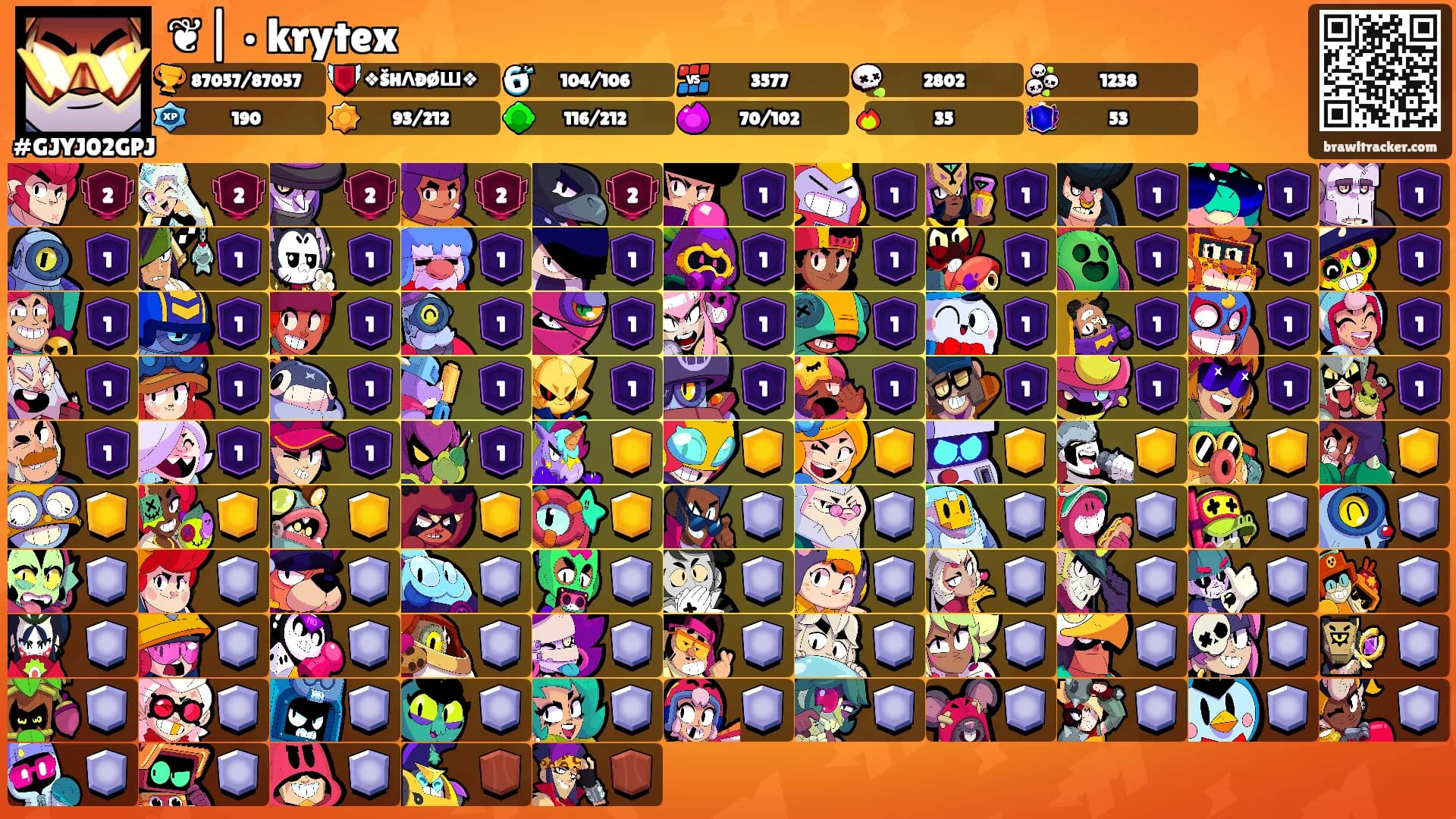 ❦| • krytex's Ranks