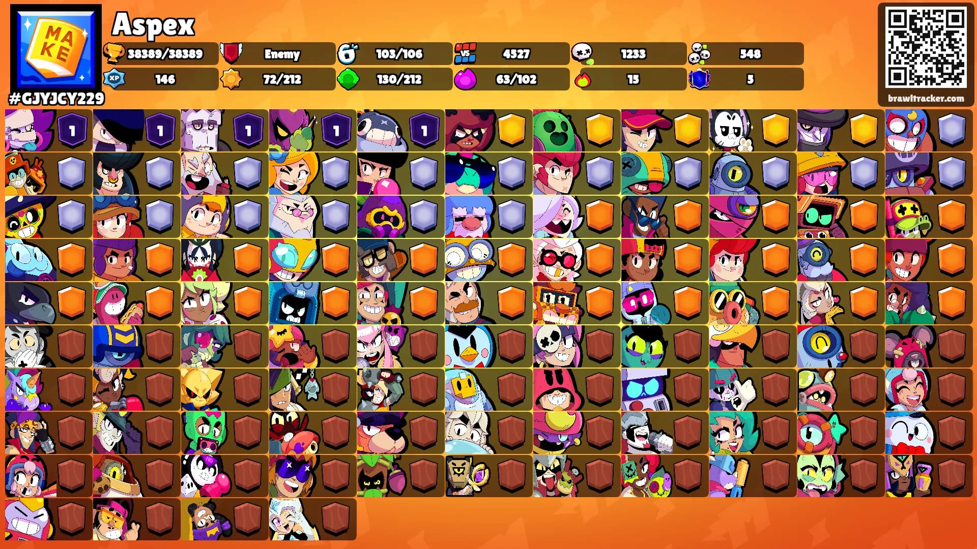 Aspex's Ranks