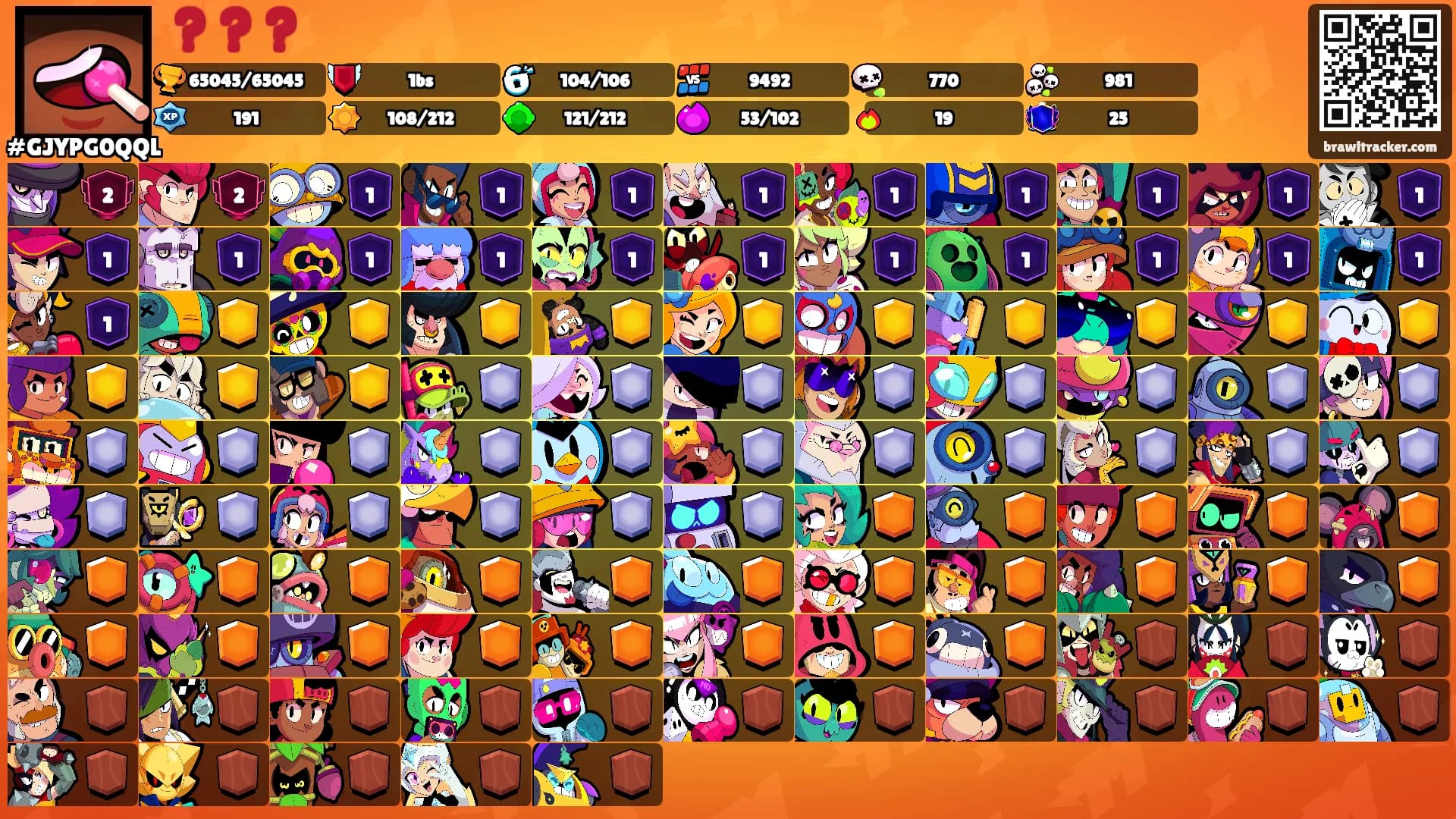 ❓❓❓'s Ranks