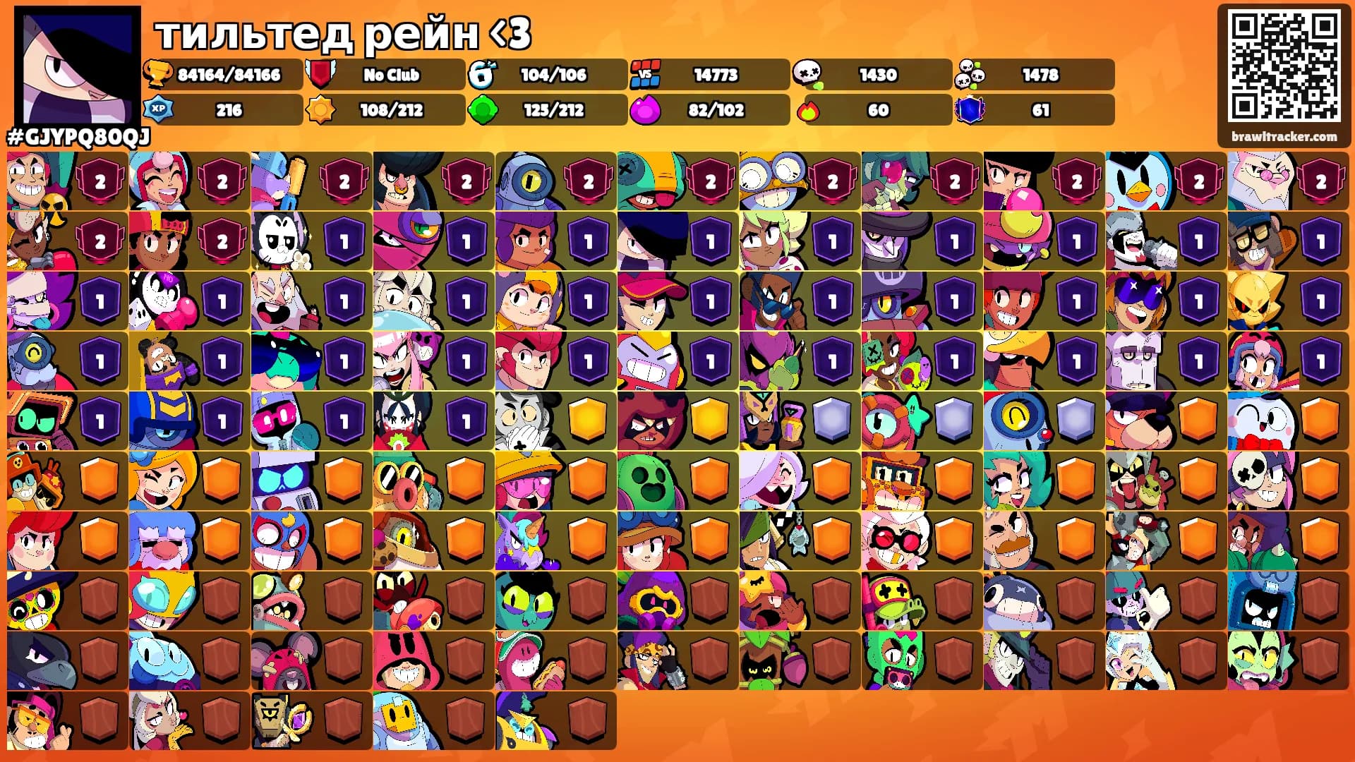 тильтед рейн <3's Ranks