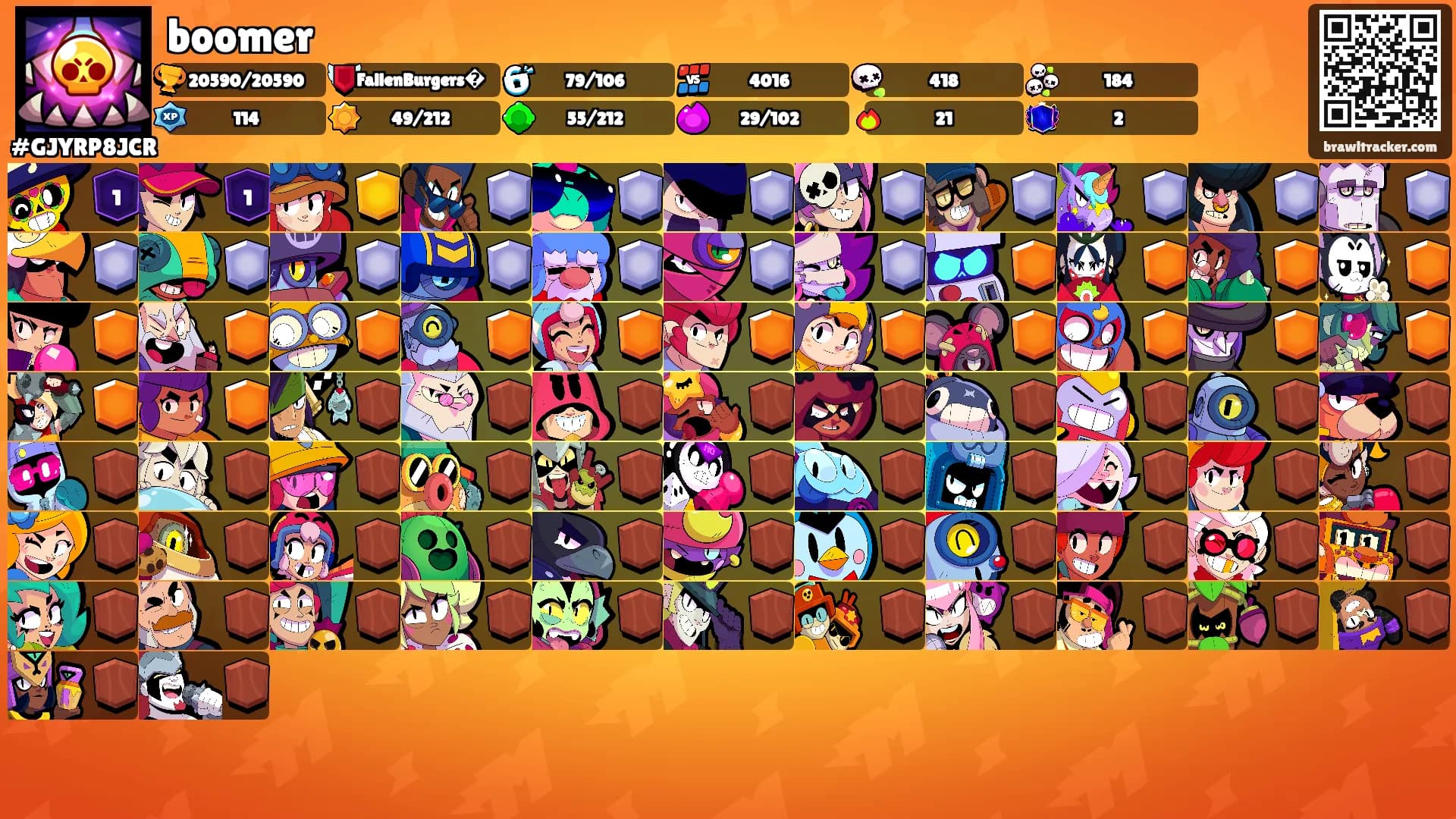 boomer's Ranks