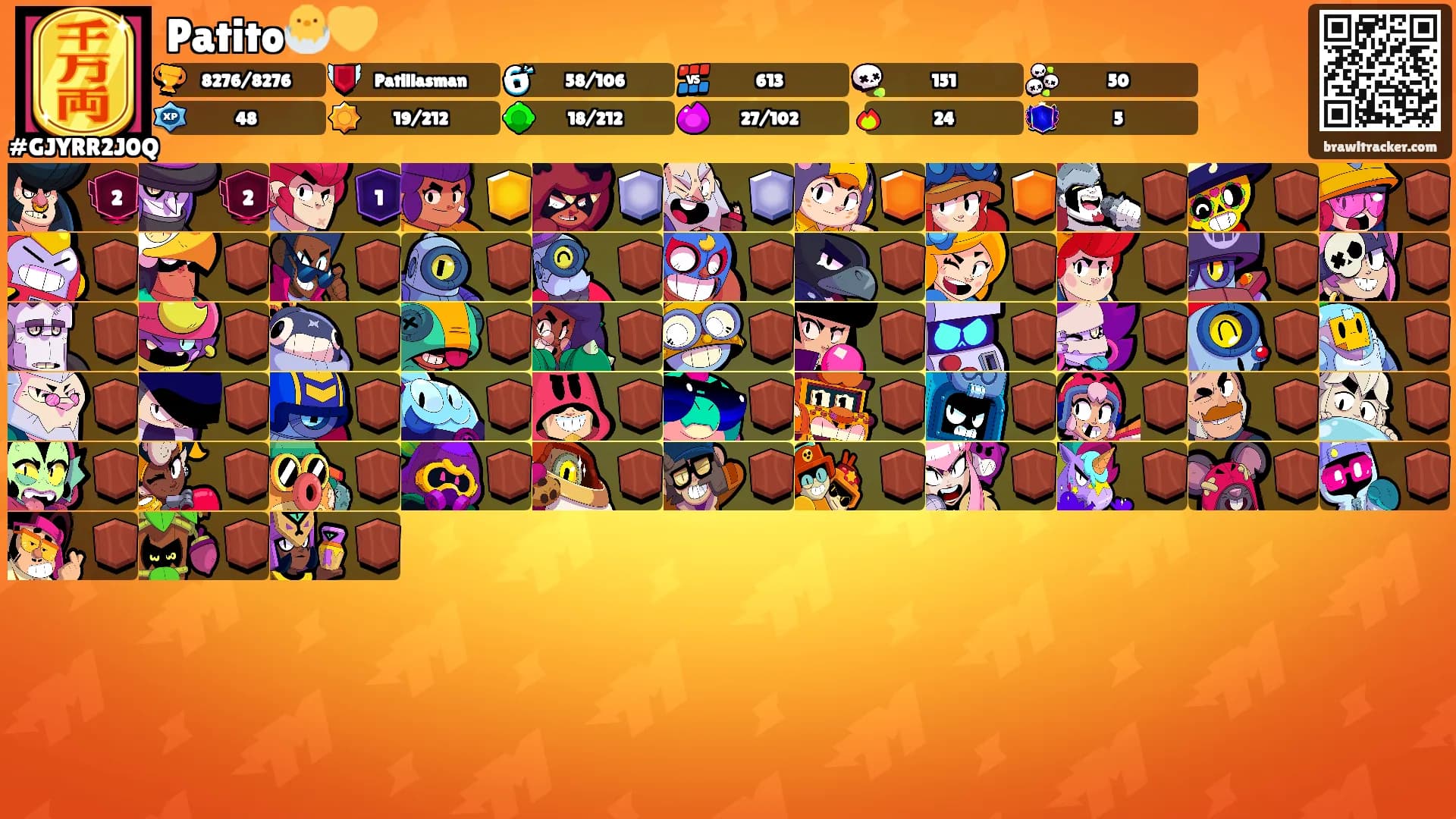 Patito🐣💛's Ranks
