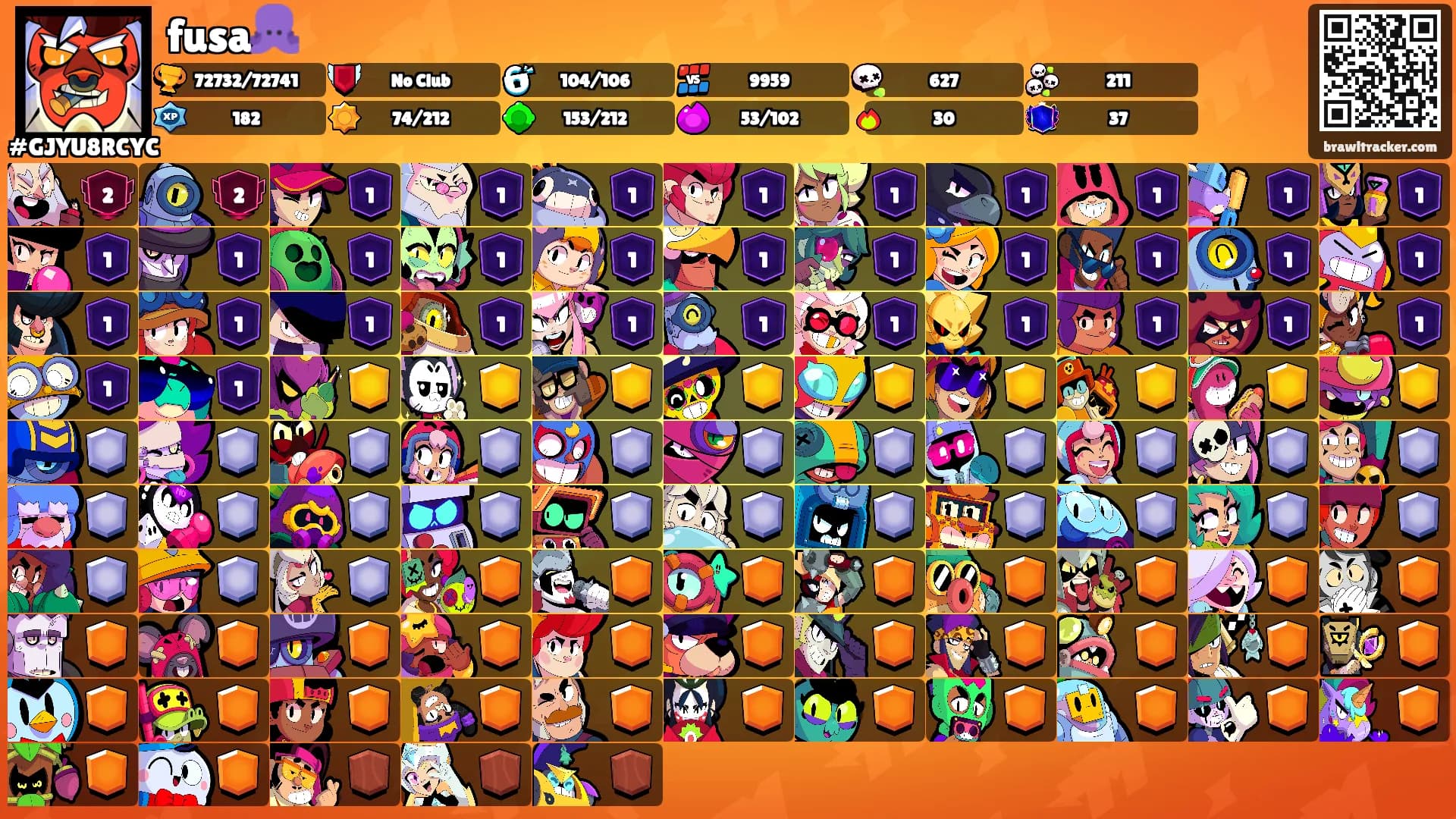 fusa🐙's Ranks
