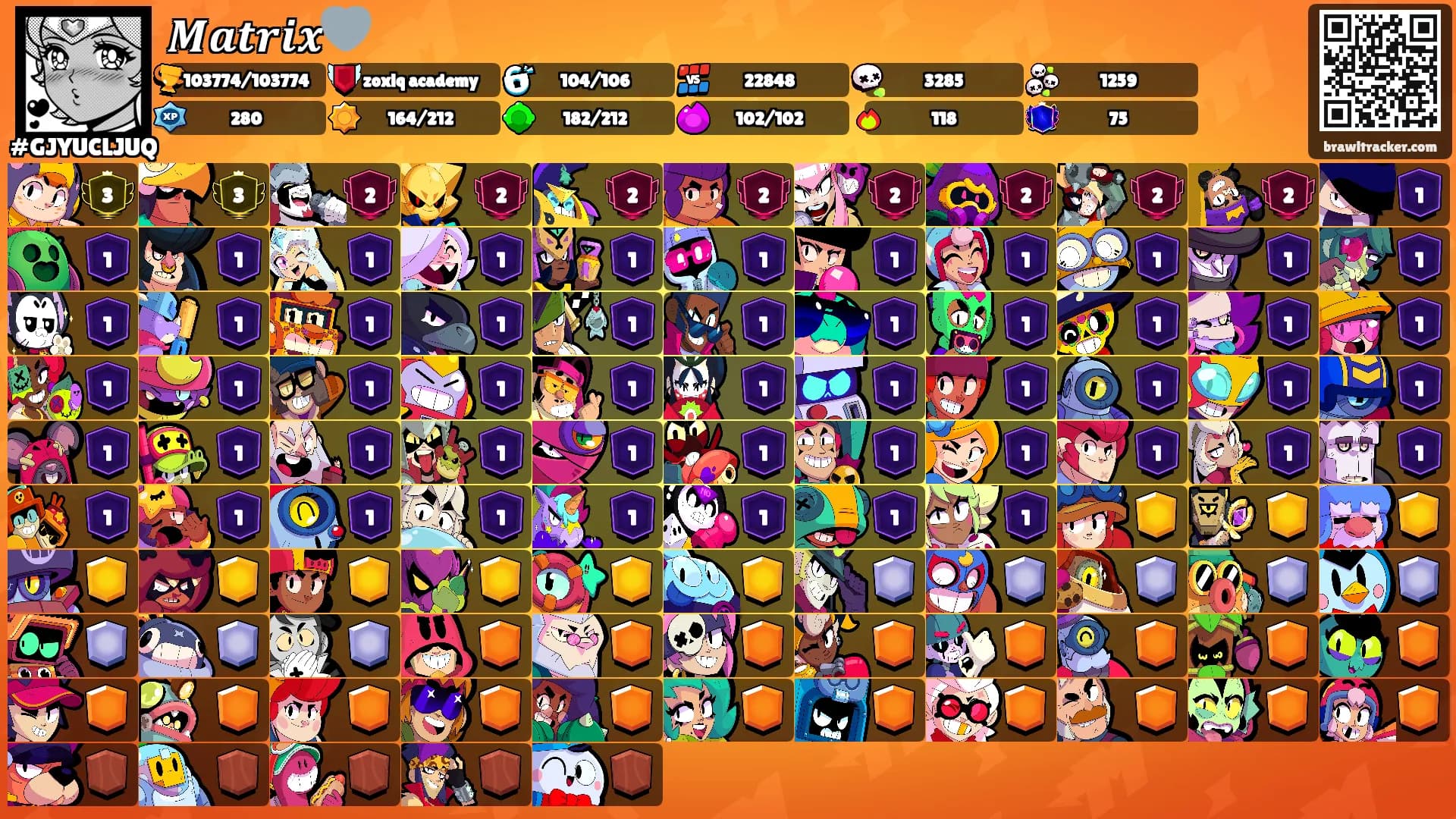 𝑴𝒂𝒕𝒓𝒊𝒙🩶's Ranks