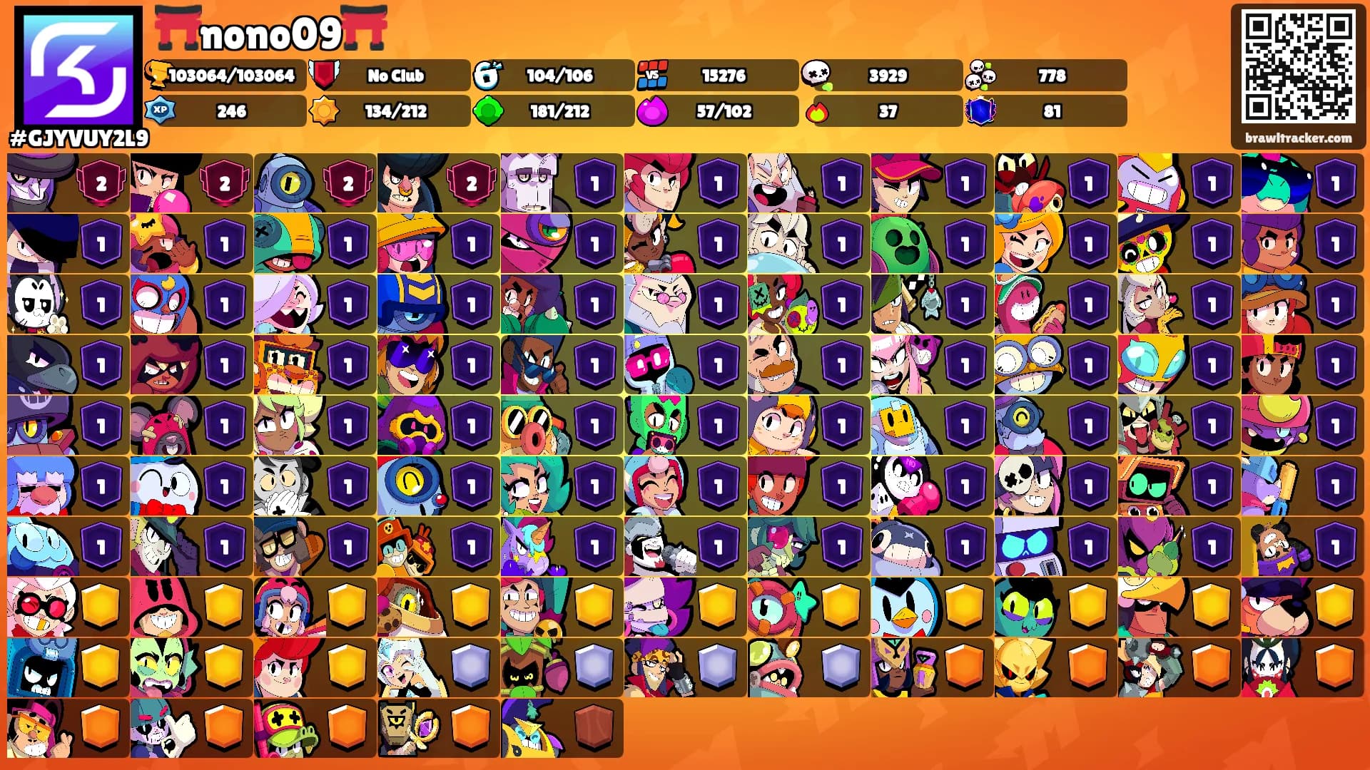 ⛩️nono09⛩️'s Ranks