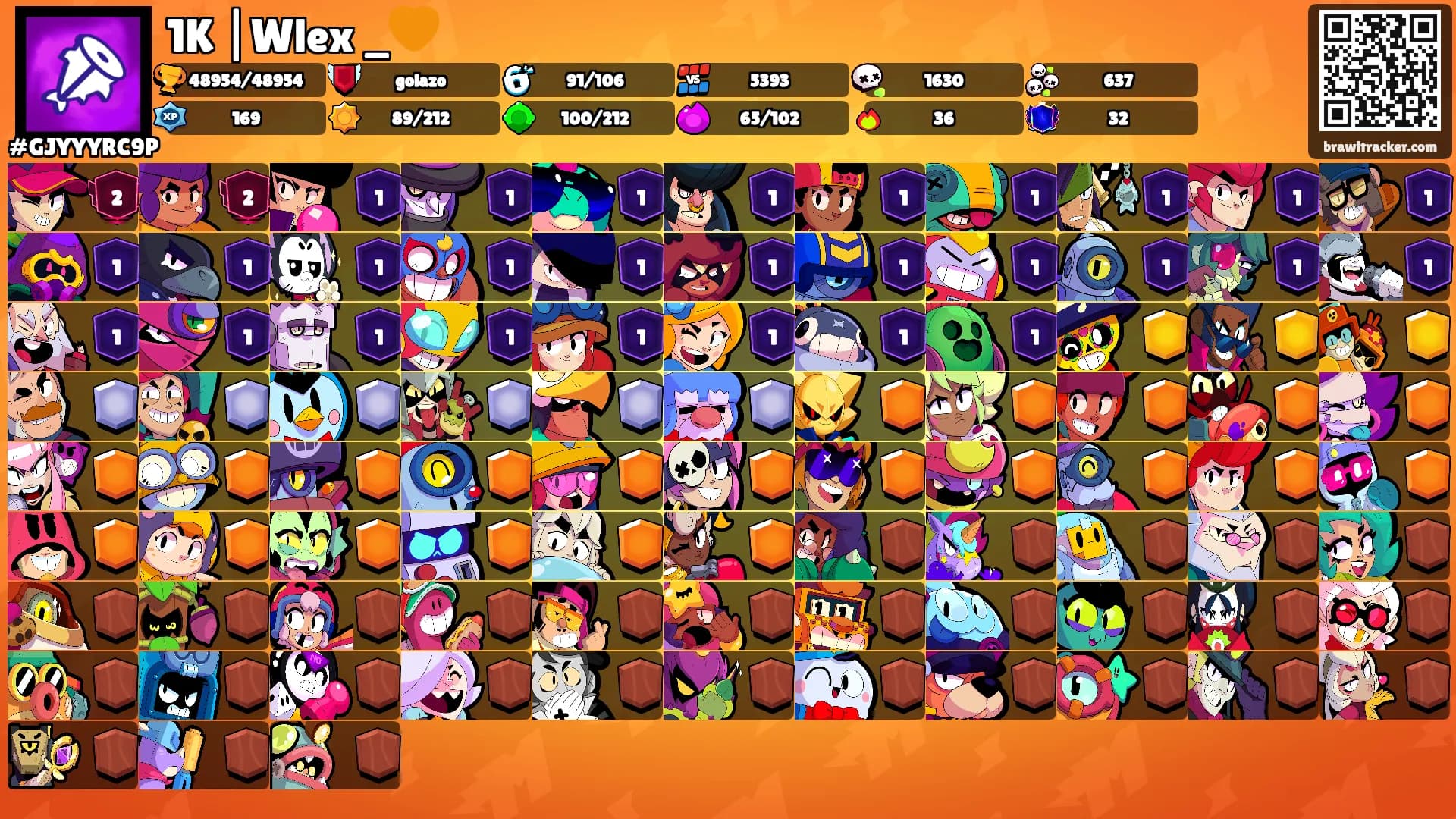 1K |Wlex _🧡's Ranks